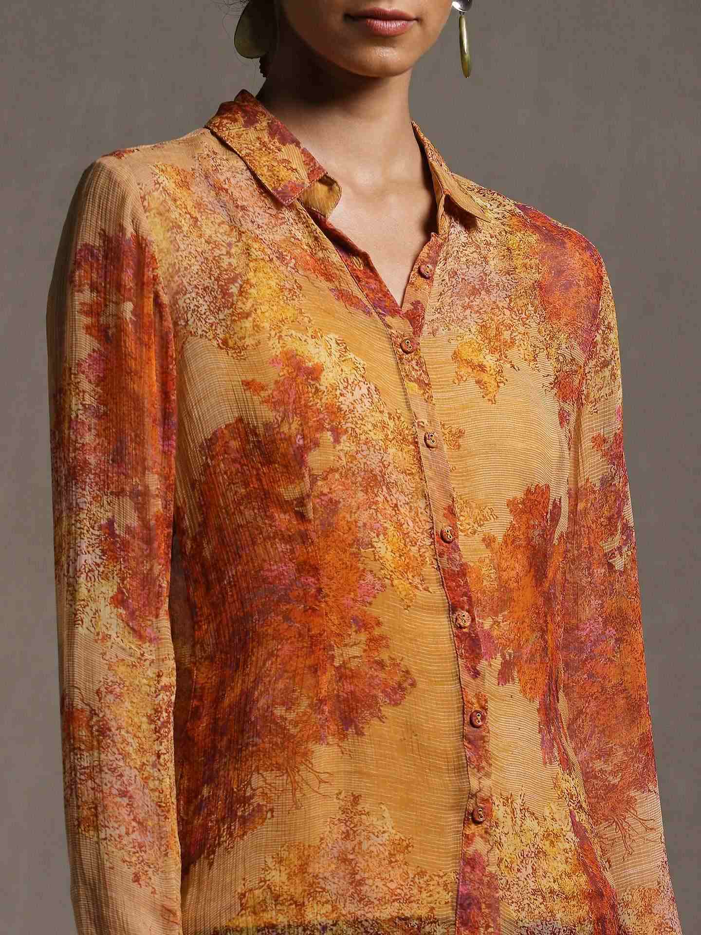 Mustard Khizan Shirt