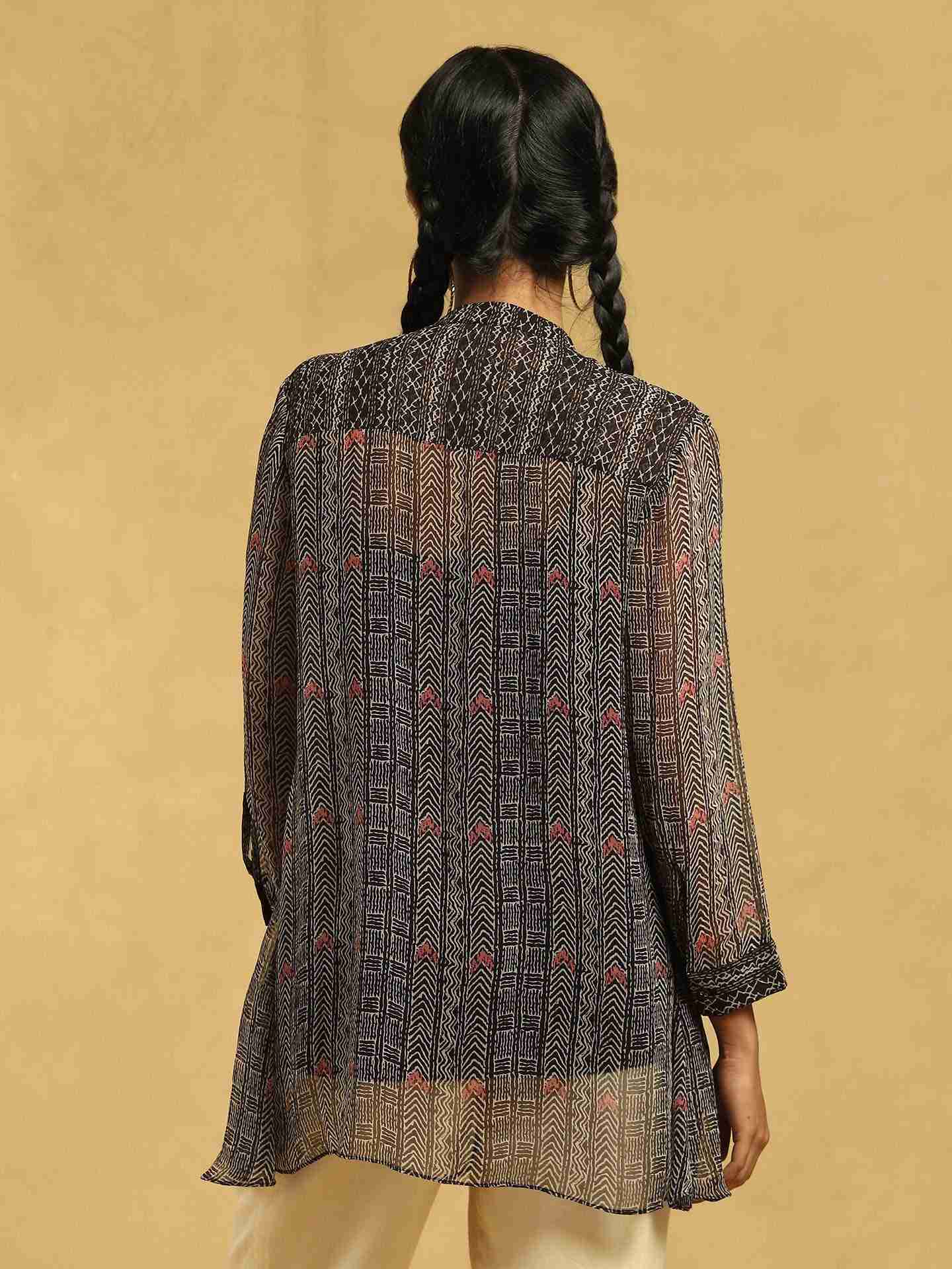 Black Sindh Shirt