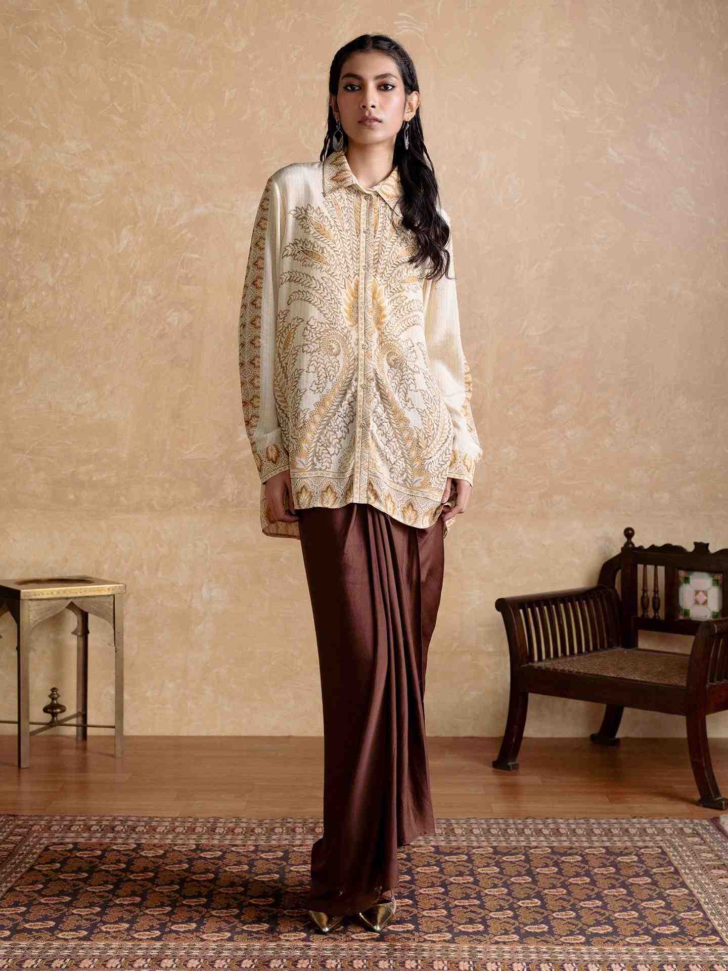 Beige Arith Shirt