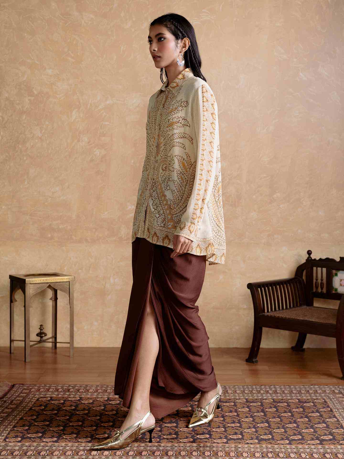 Beige Arith Shirt