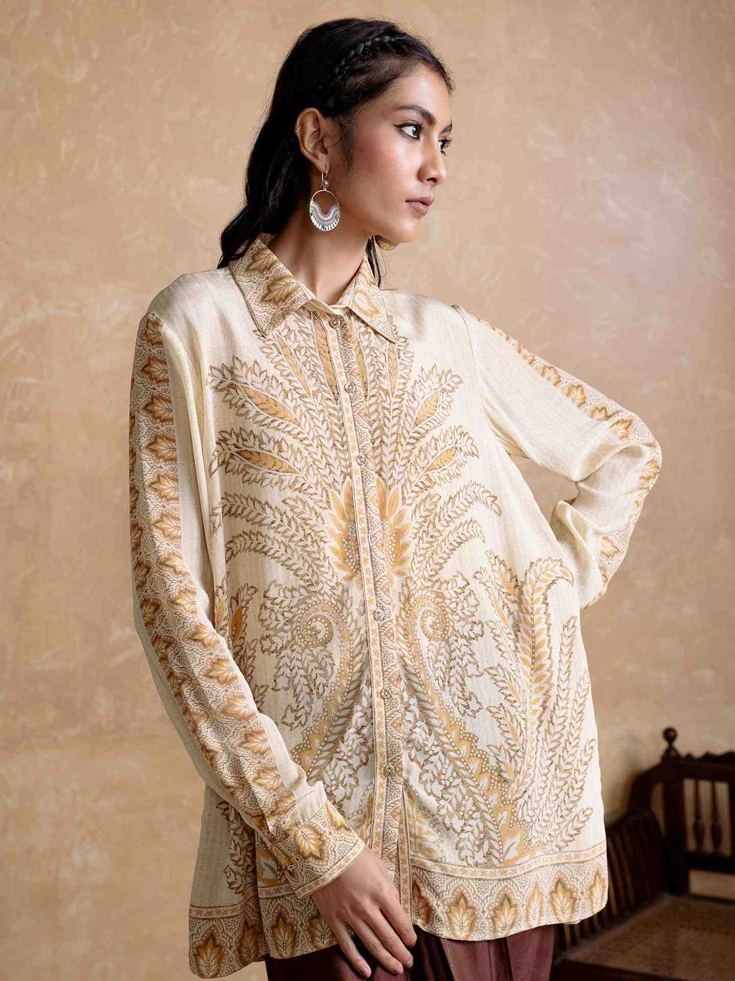 Beige Arith Shirt