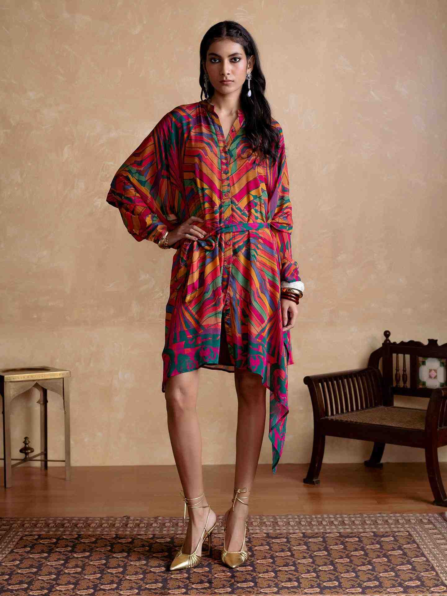 Multi Color Kaleido Dress