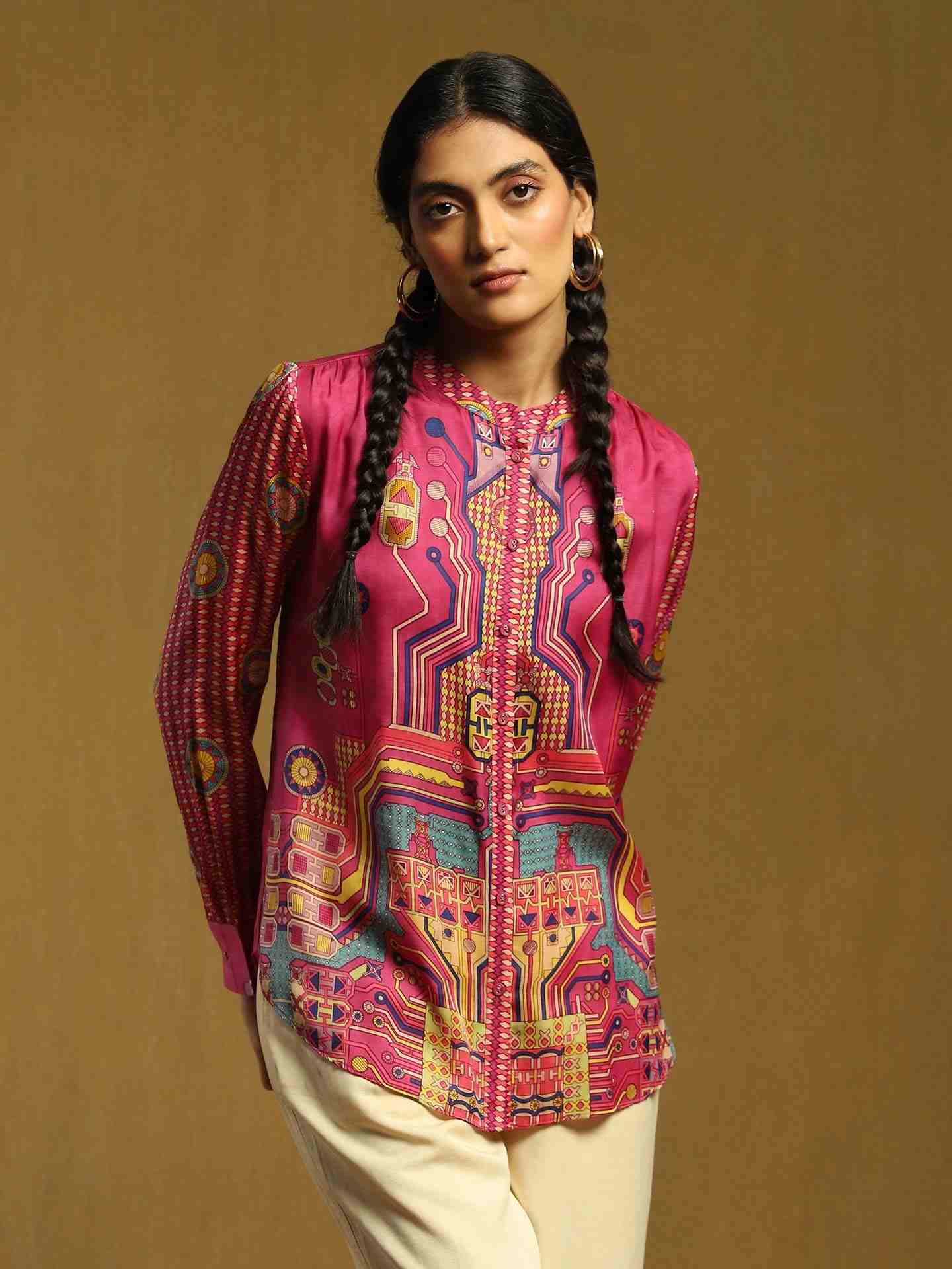 Purple Circuit Shirt