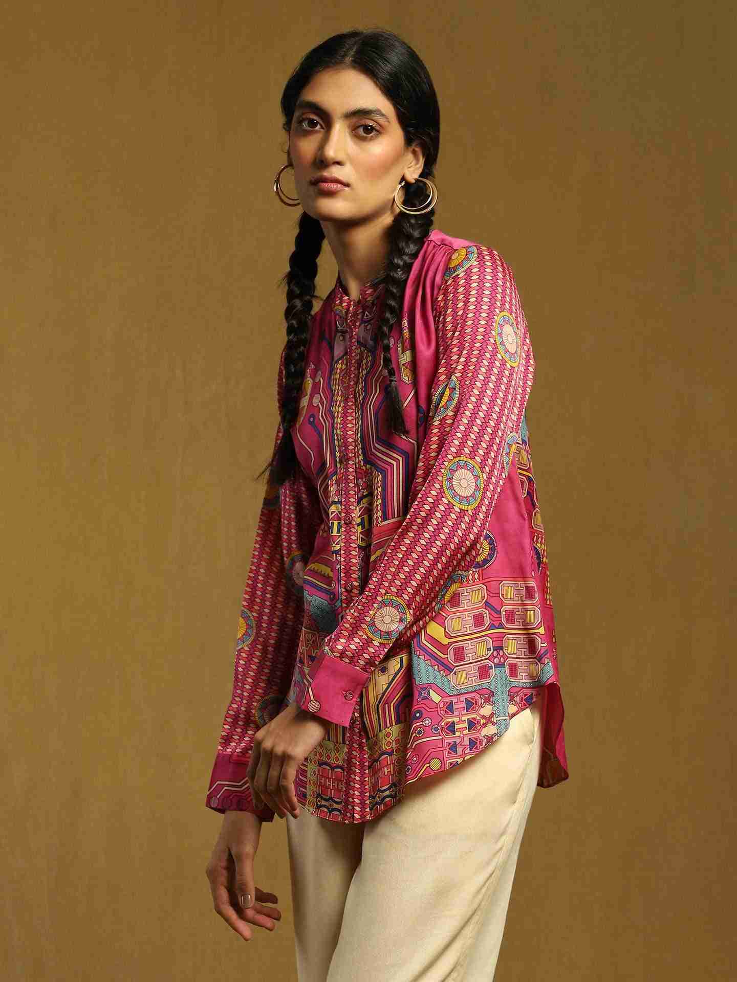 Purple Circuit Shirt