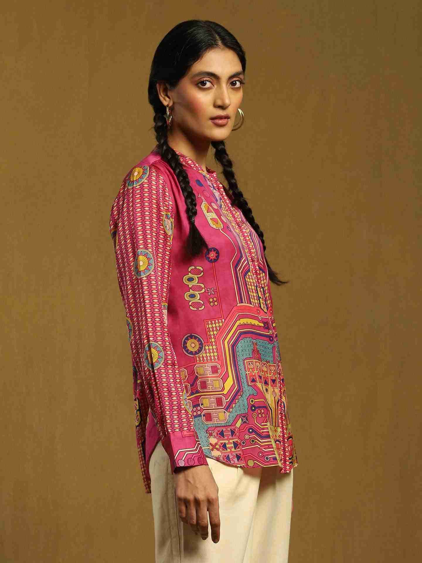 Purple Circuit Shirt