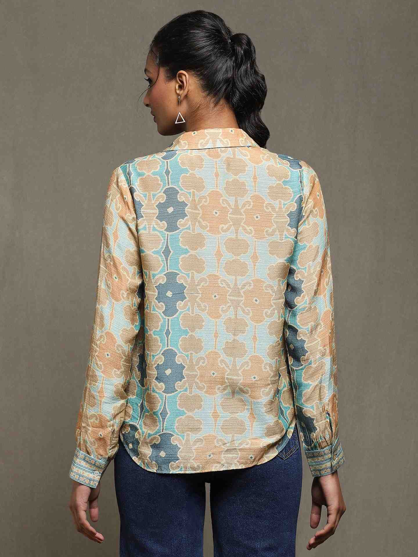 Aqua Blue Fresco Shirt