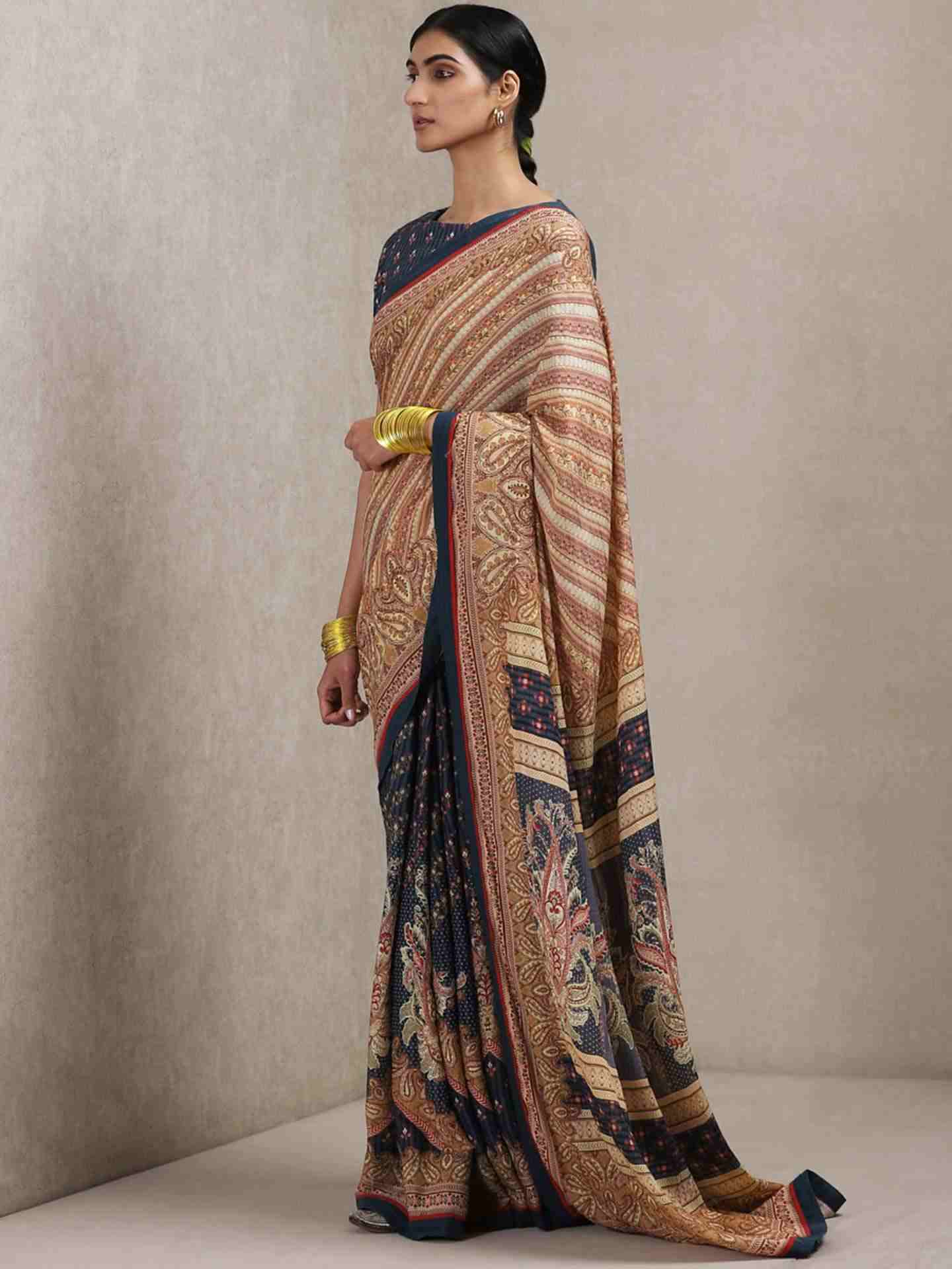 Blue Ervin Saree