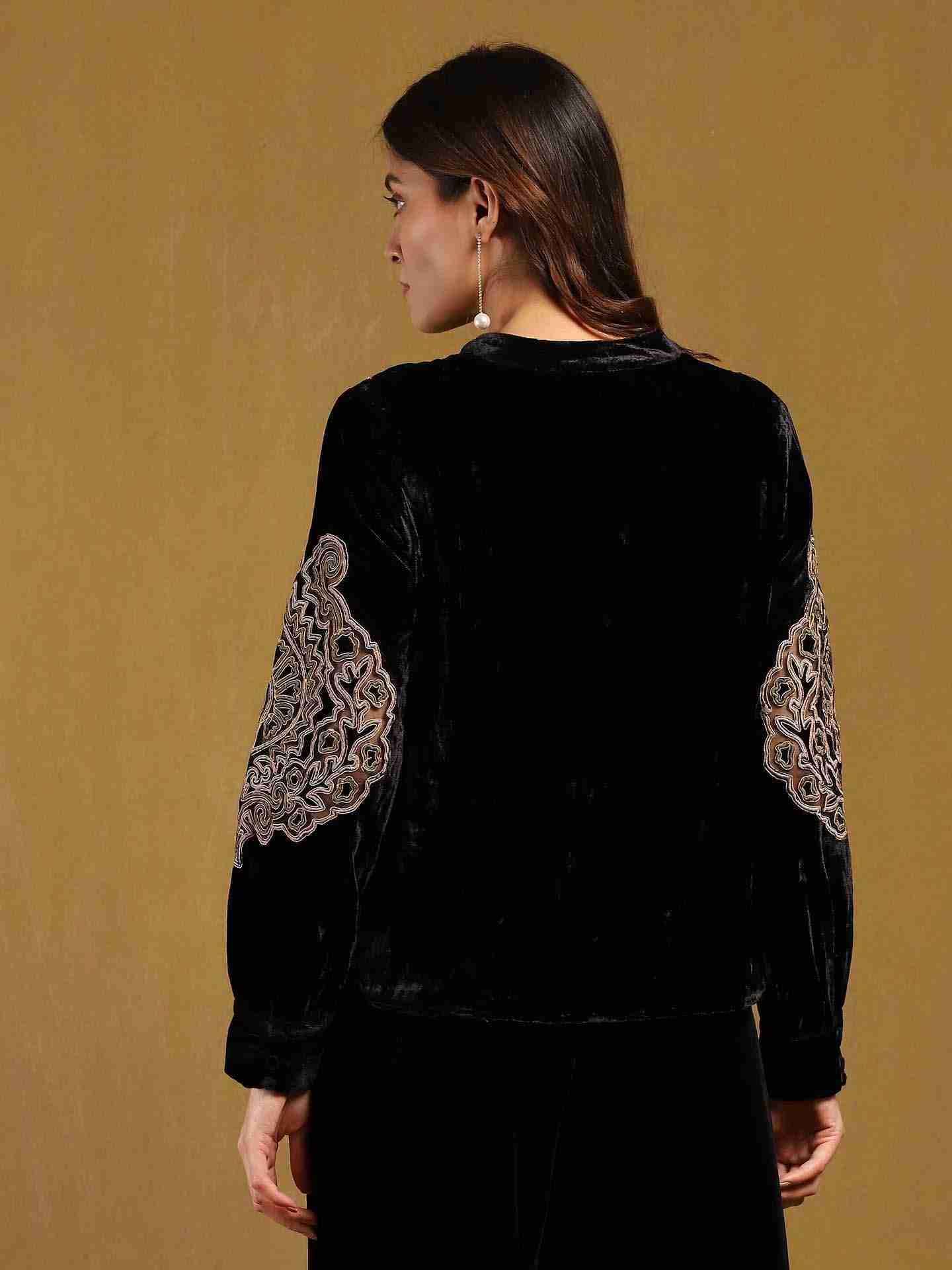 Black Pheonix Solid Short Top