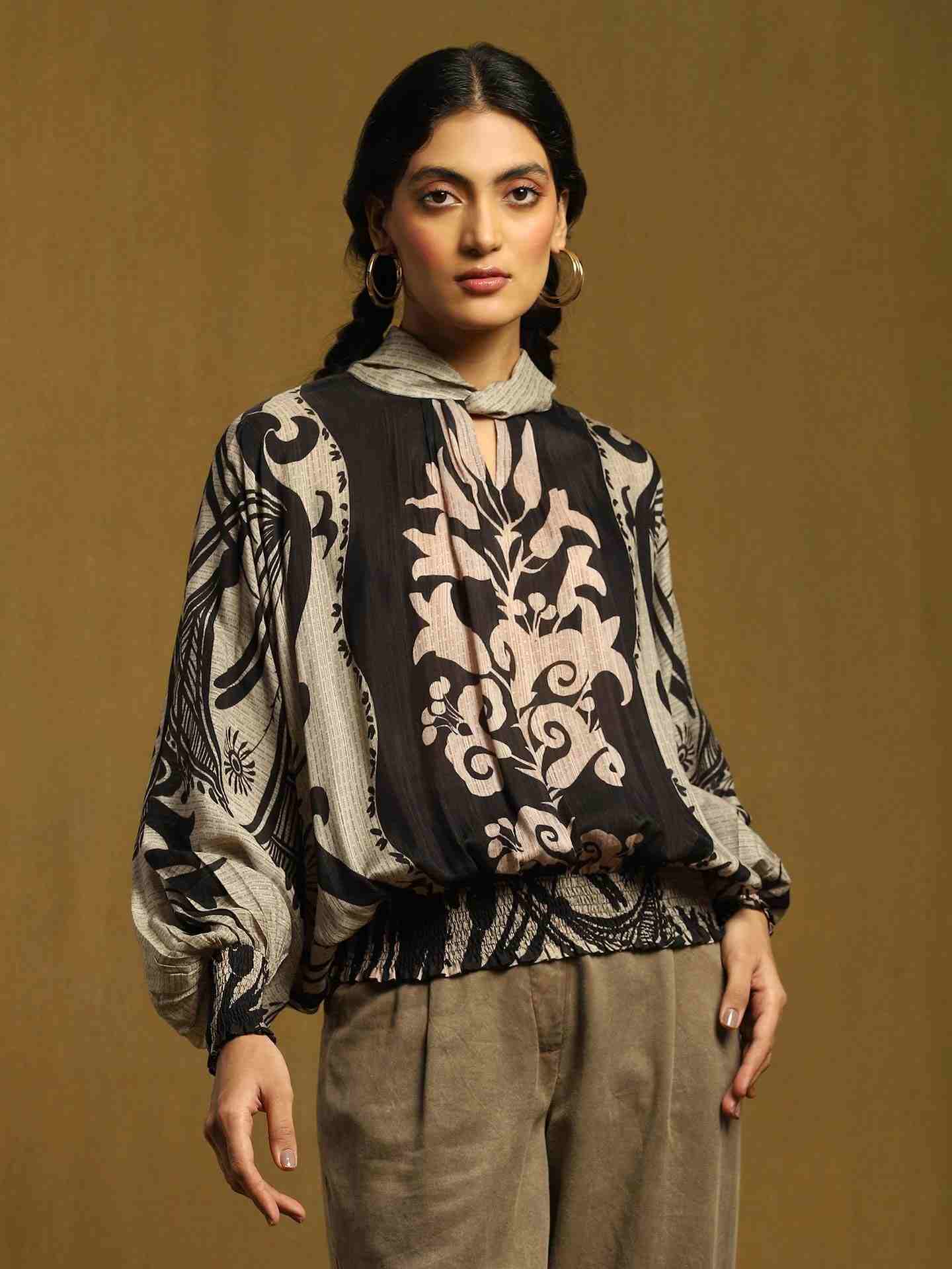 Black Persophne Kurti