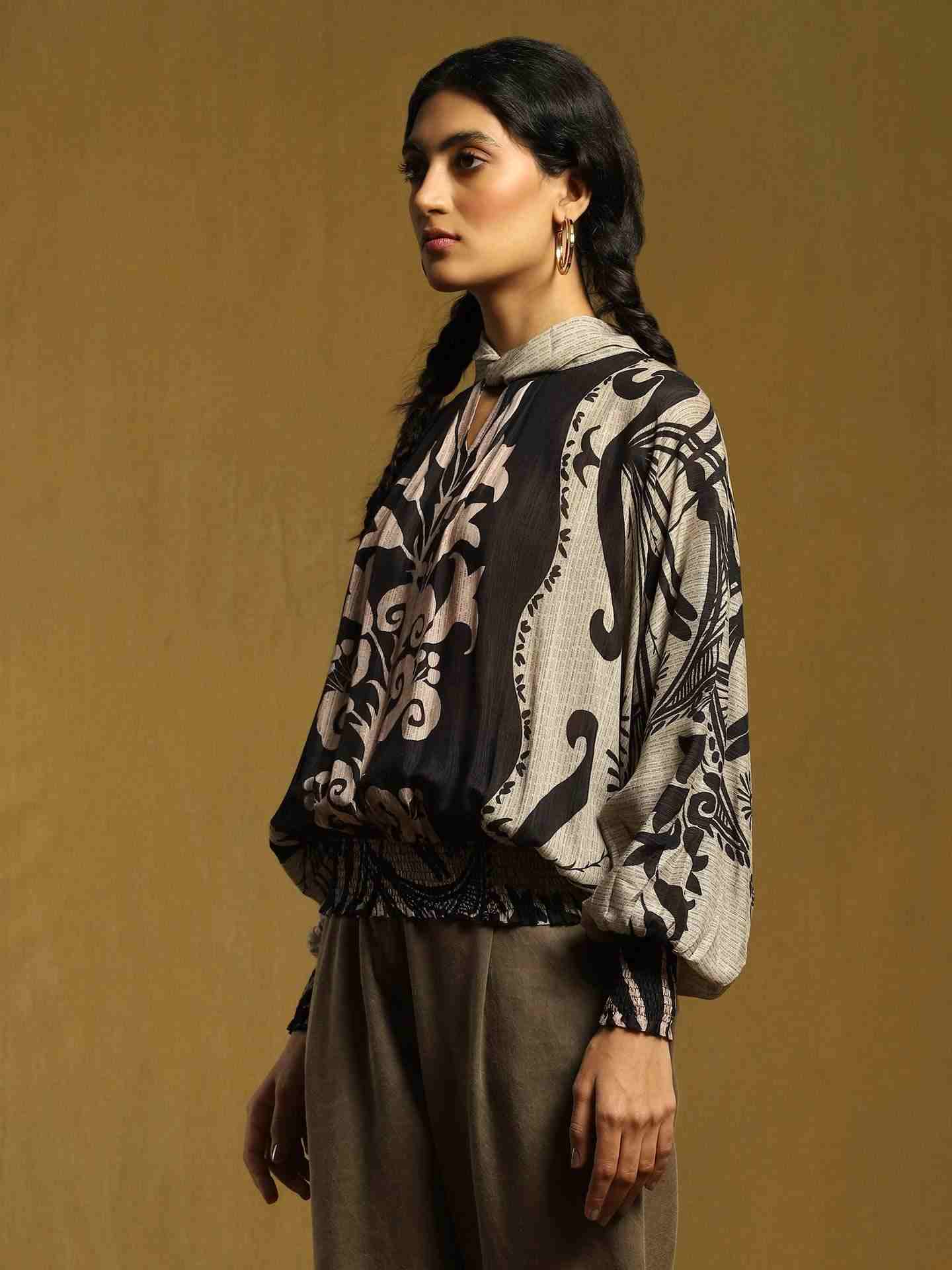 Black Persophne Kurti