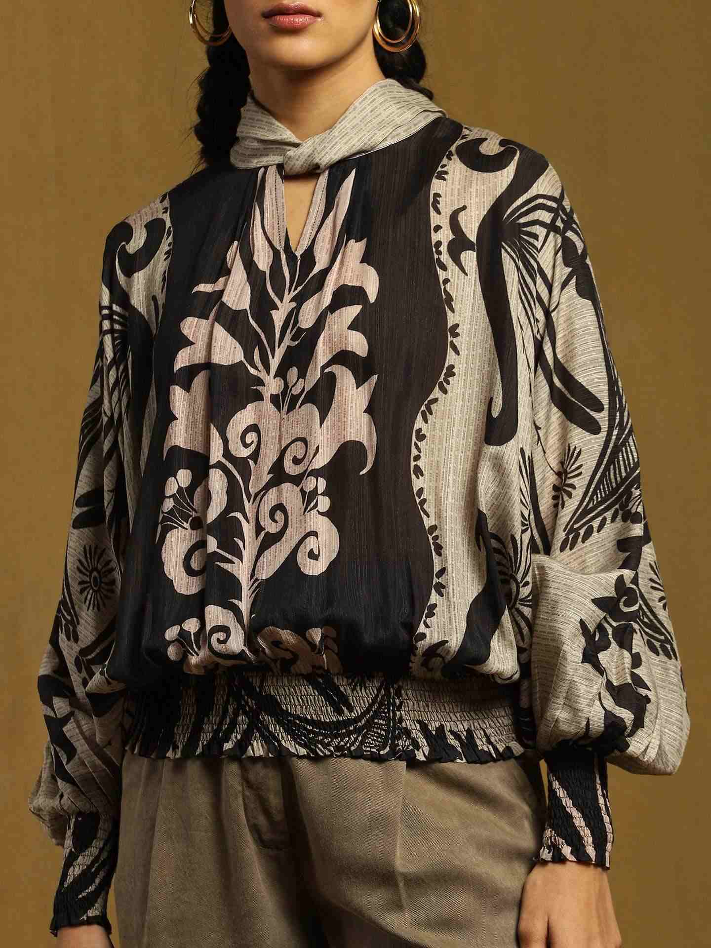 Black Persophne Kurti