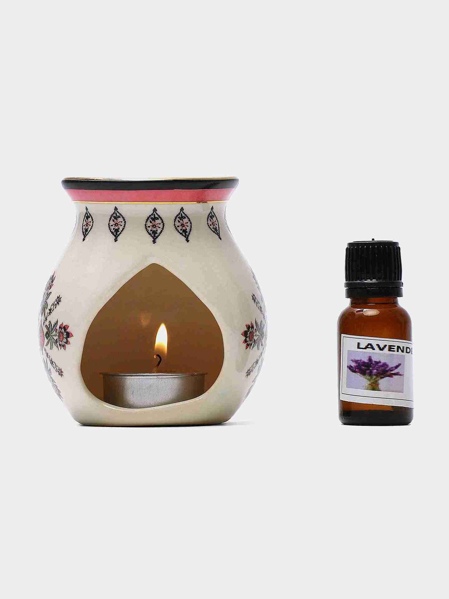 Beige & Pink  Minar T-Light