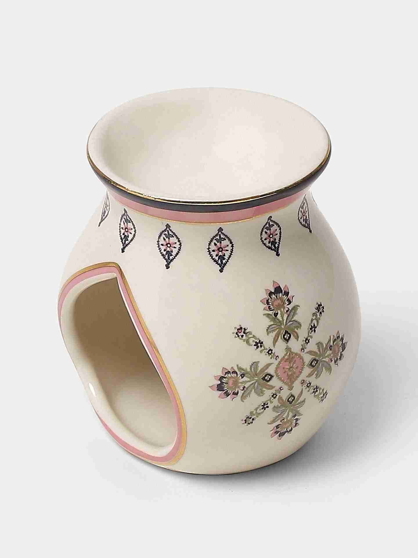 Ivory Kashmiri Booti T-Light