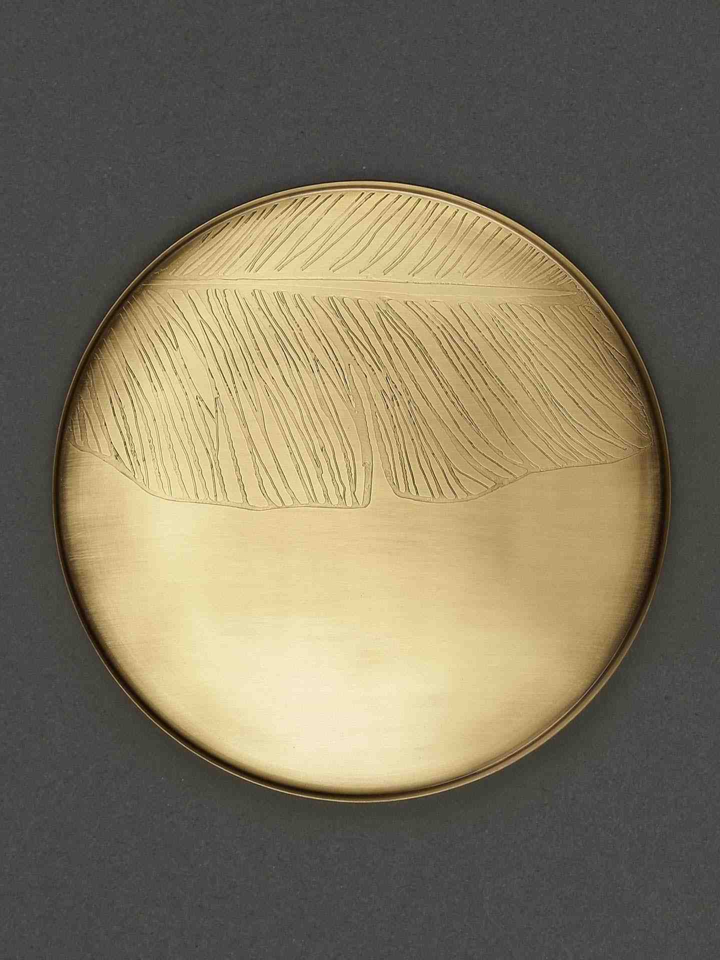 Brass Cochin Kansa Thali (Large)