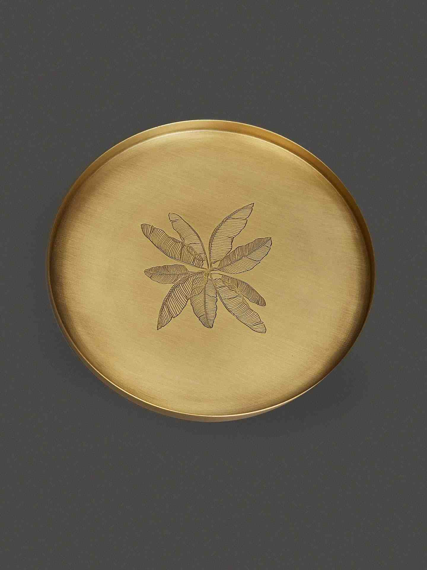Brass Cochin Kansa Thali (Small)