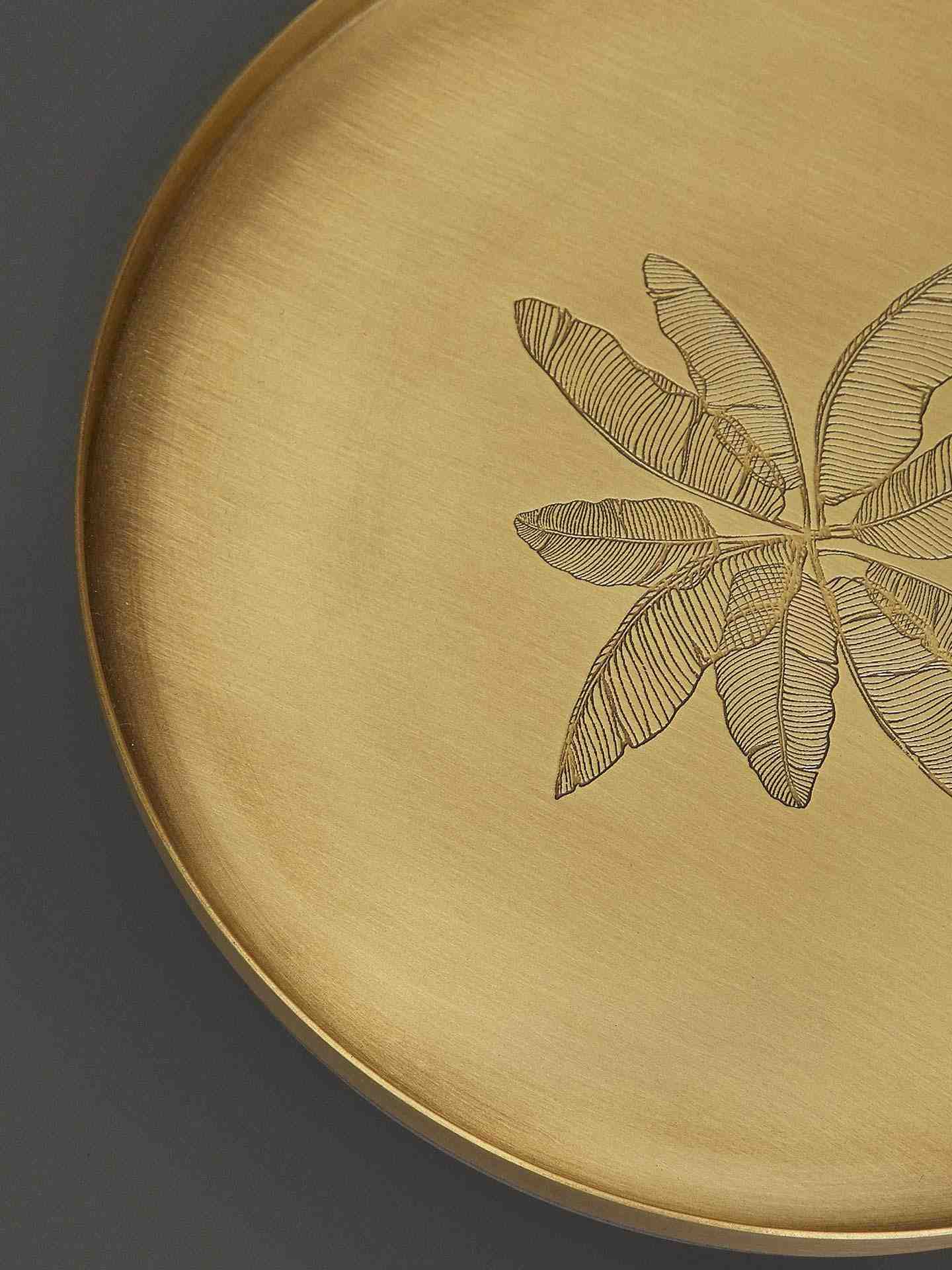 Brass Cochin Kansa Thali (Small)