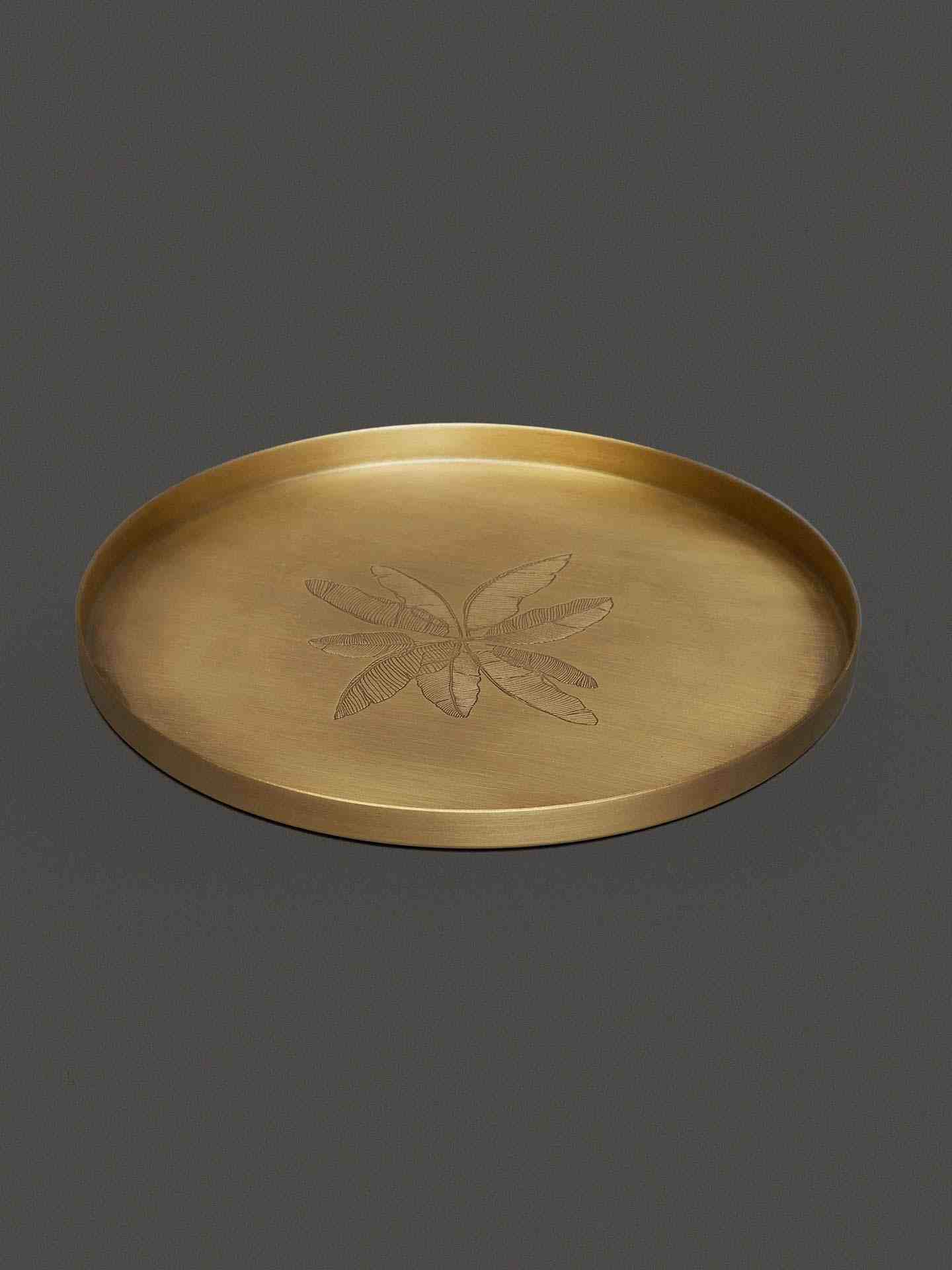 Brass Cochin Kansa Thali (Small)
