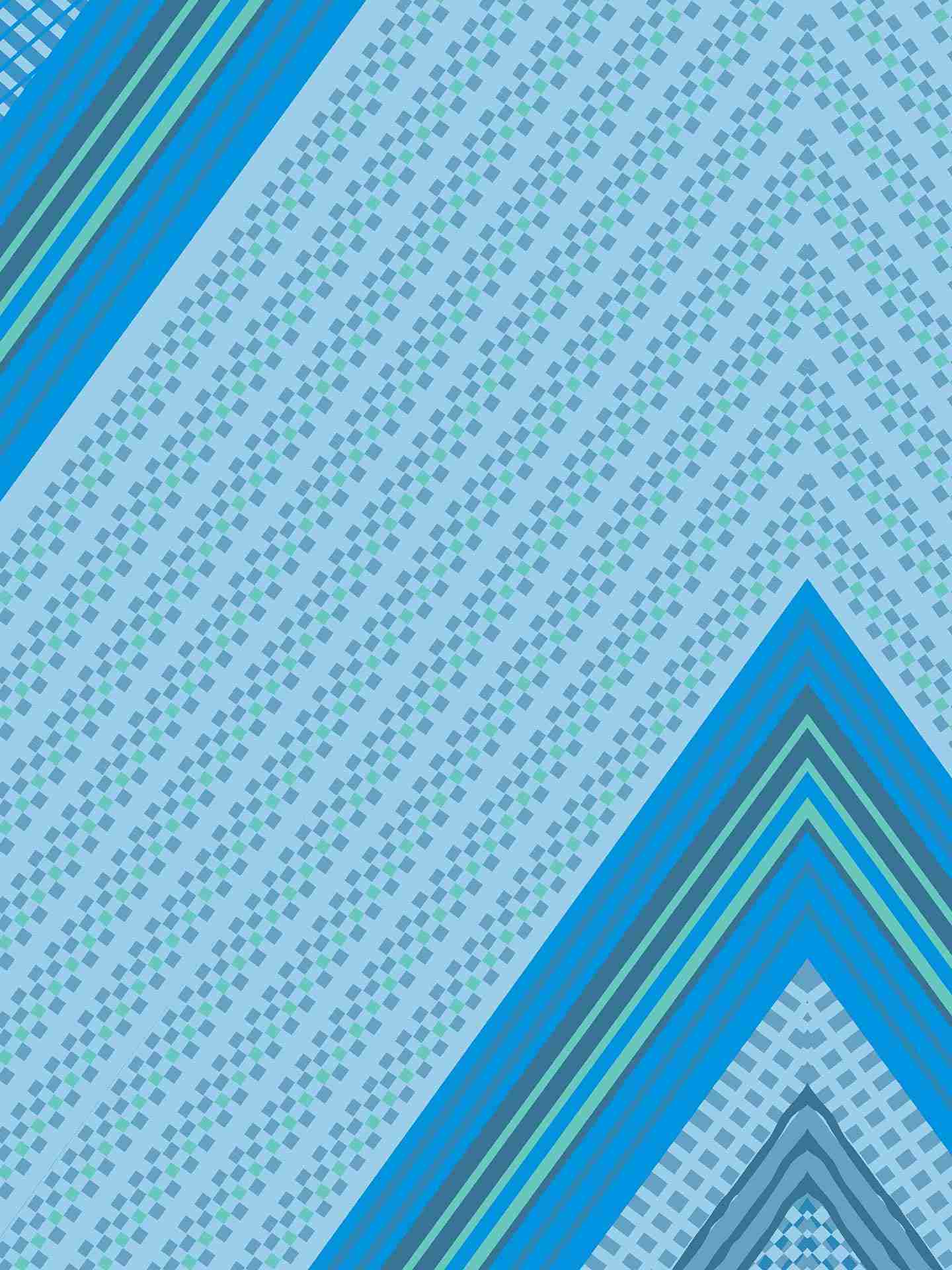 Light Blue Mothra Cotton Satin Fabric