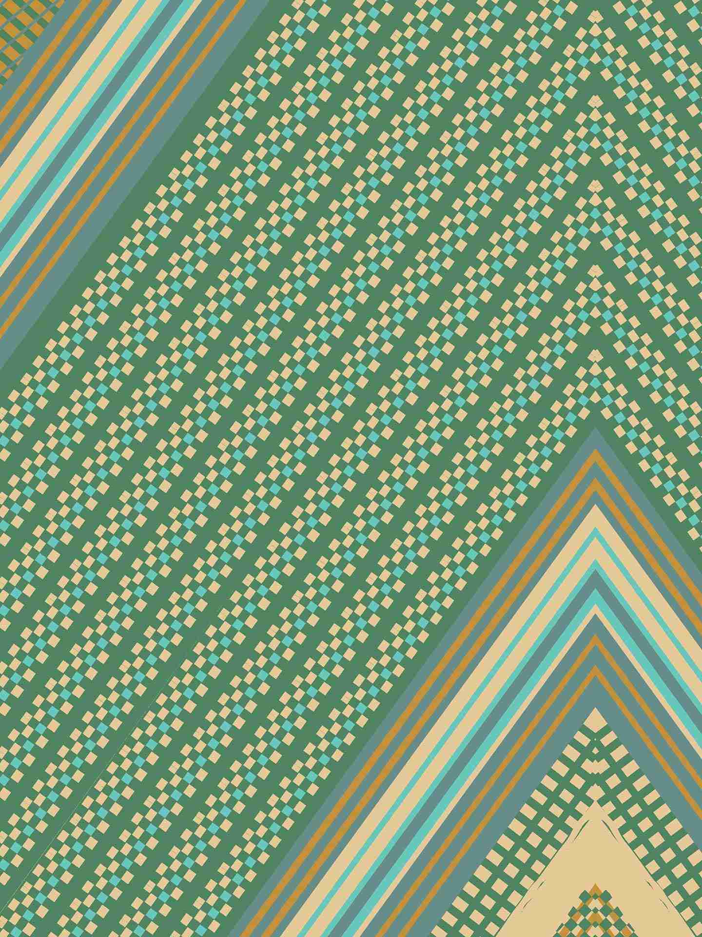 Green Mothra Micro Velvet Fabric