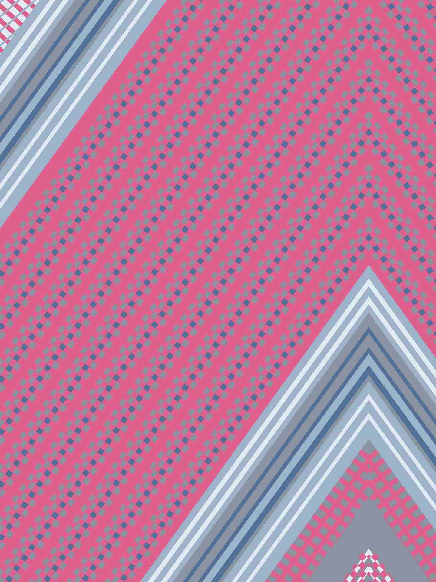 Pink Mothra Micro Velvet Fabric