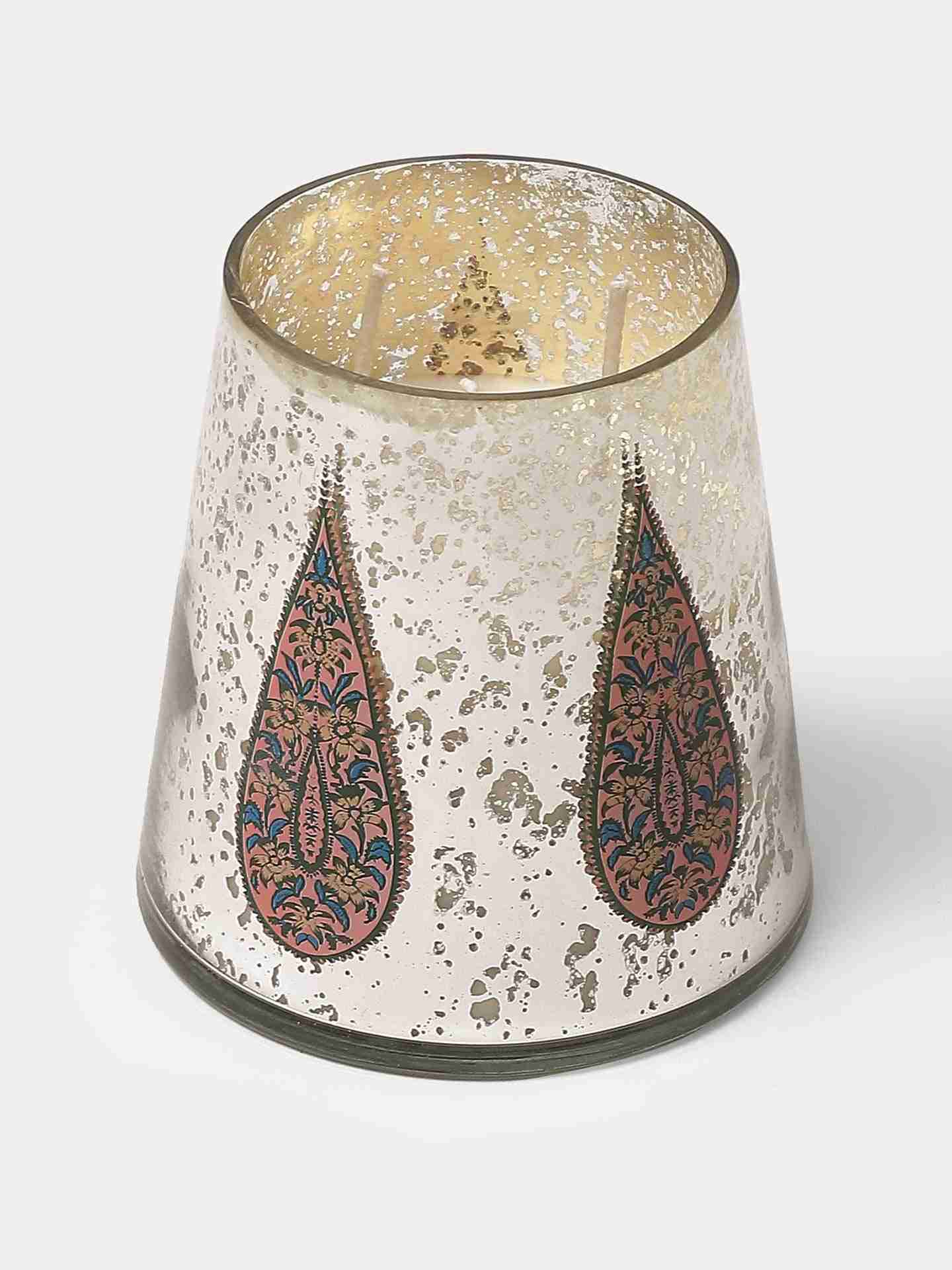 Ecru & Pink  Minar Votive