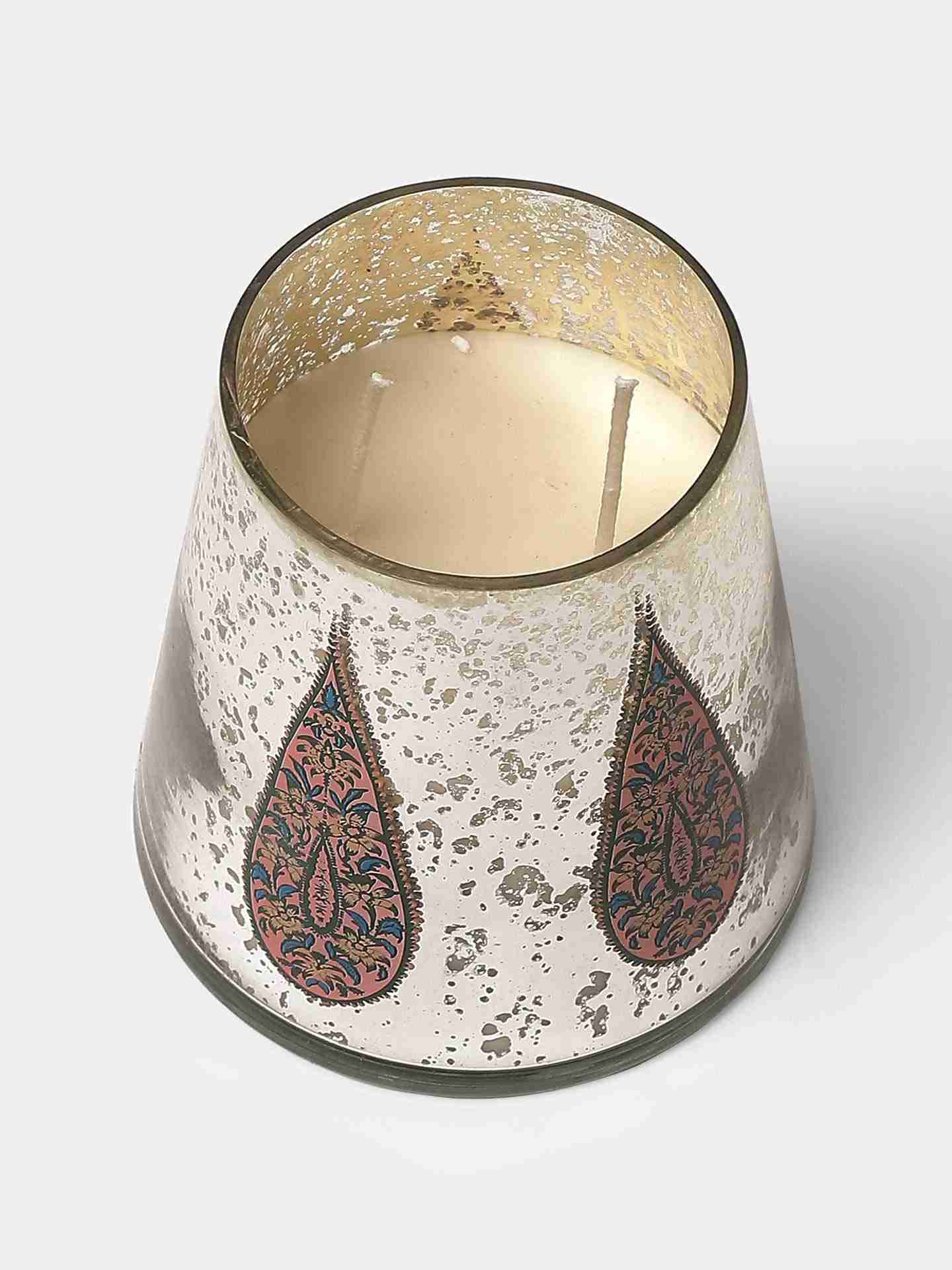 Ecru & Pink  Minar Votive