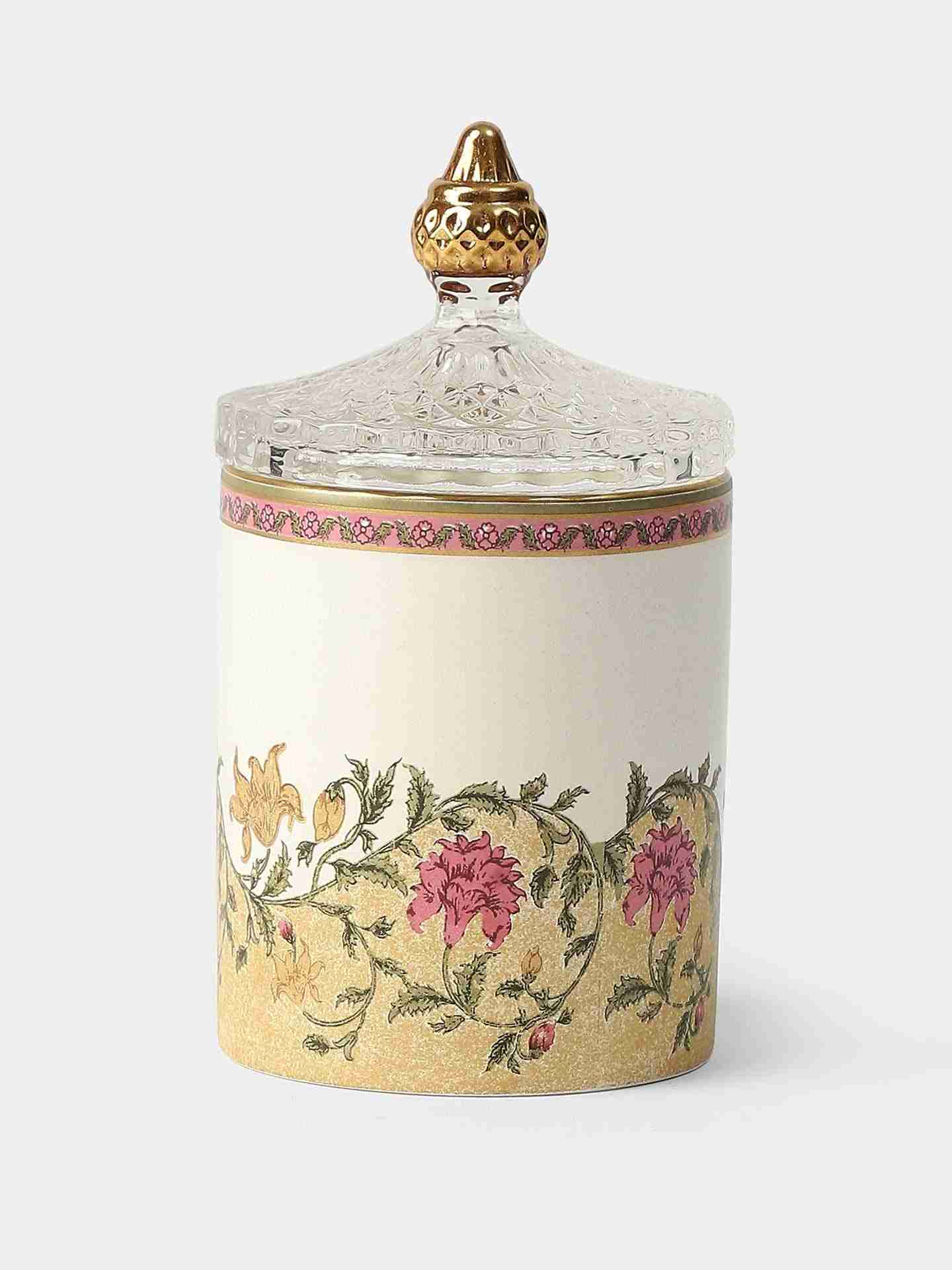 Pink & Beige Koshambi Votive (Set of 2)