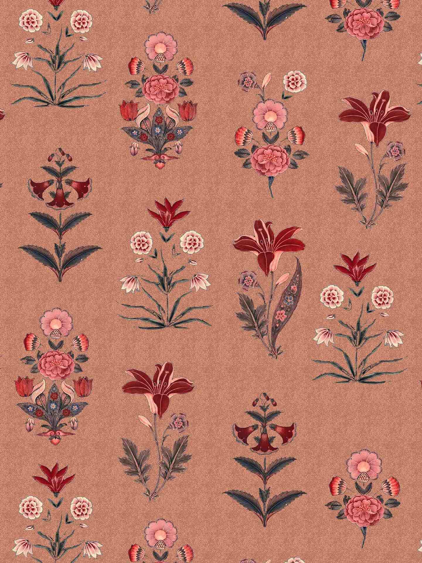 Blushed Pink Ganita Canvas Wallpaper