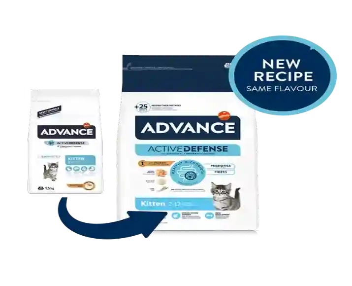 Advance Cat Kitten Chicken And Rice(Feline) For Cats 1.5kg