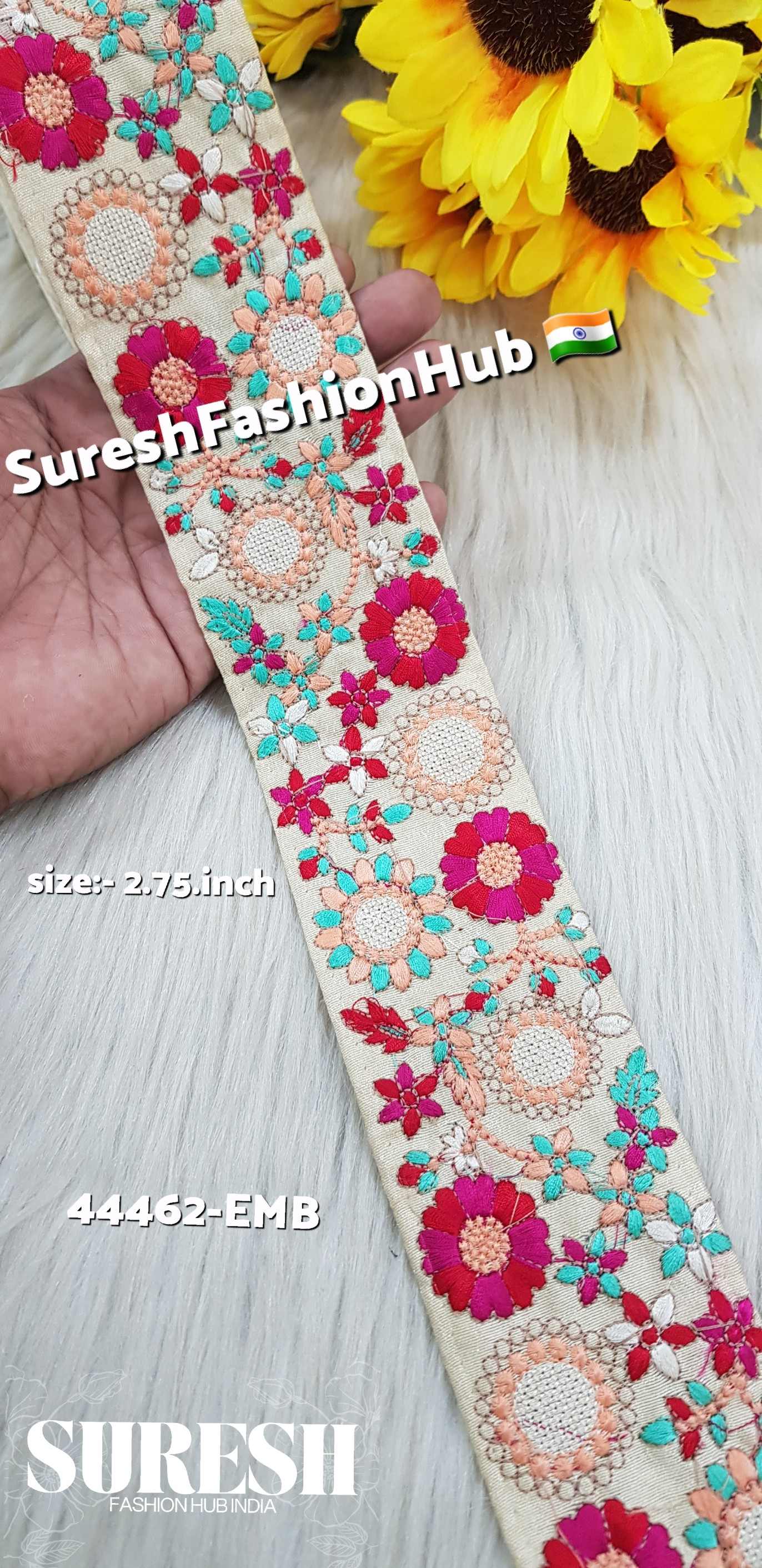 Sunset Blossom Embroidery Lace