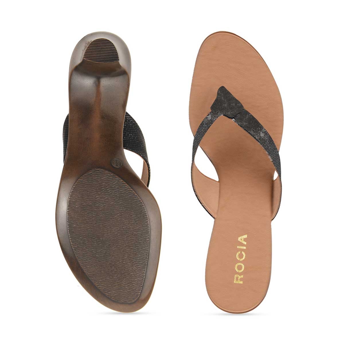 Rocia | Women Textured Sandals 4