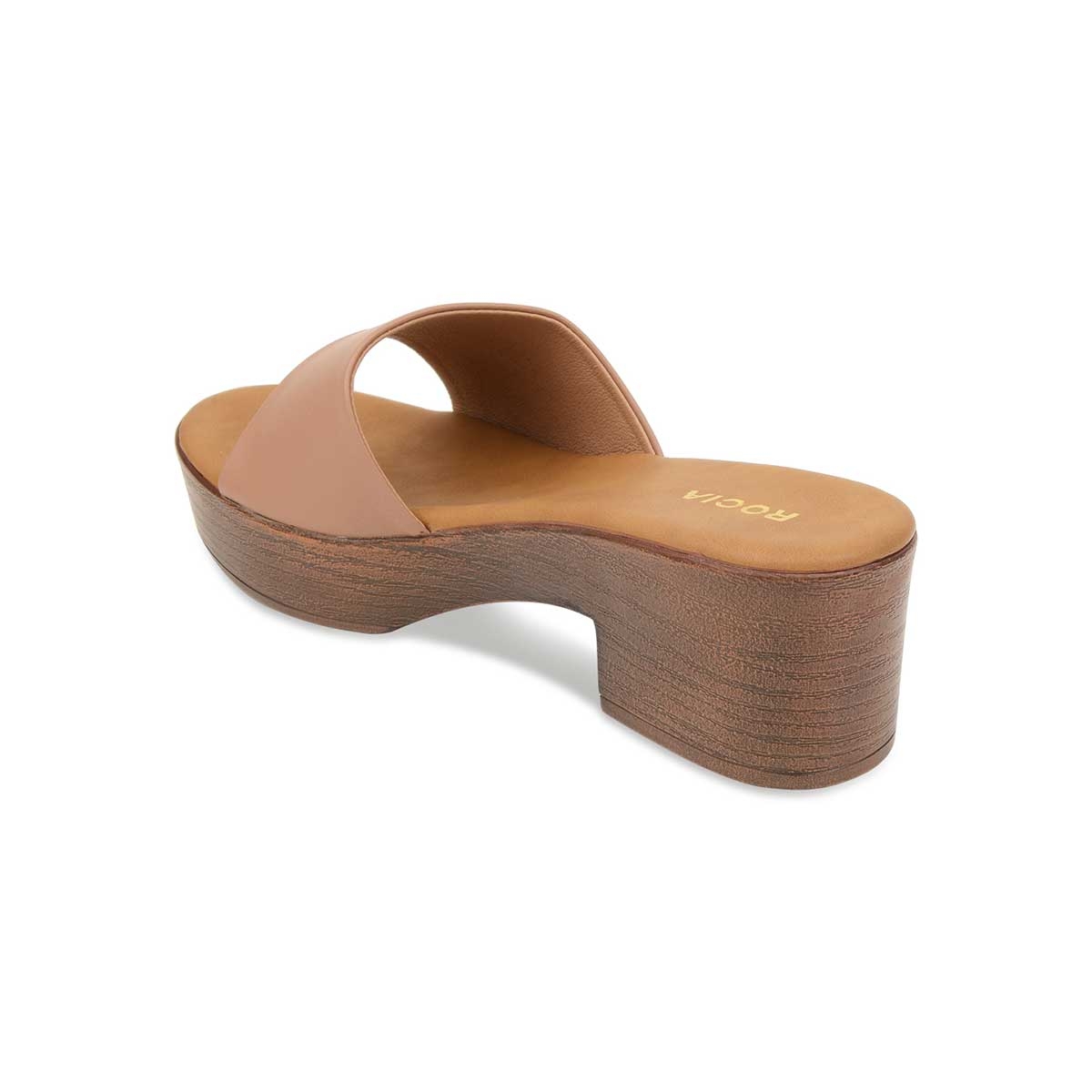 Rocia | Women Textured Block Heel Sandal 2