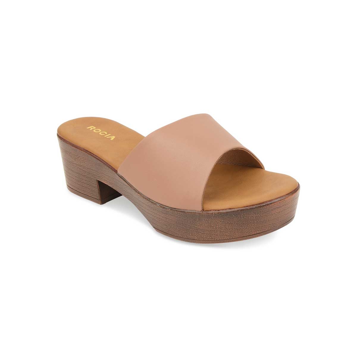 Rocia | Women Textured Block Heel Sandal 3