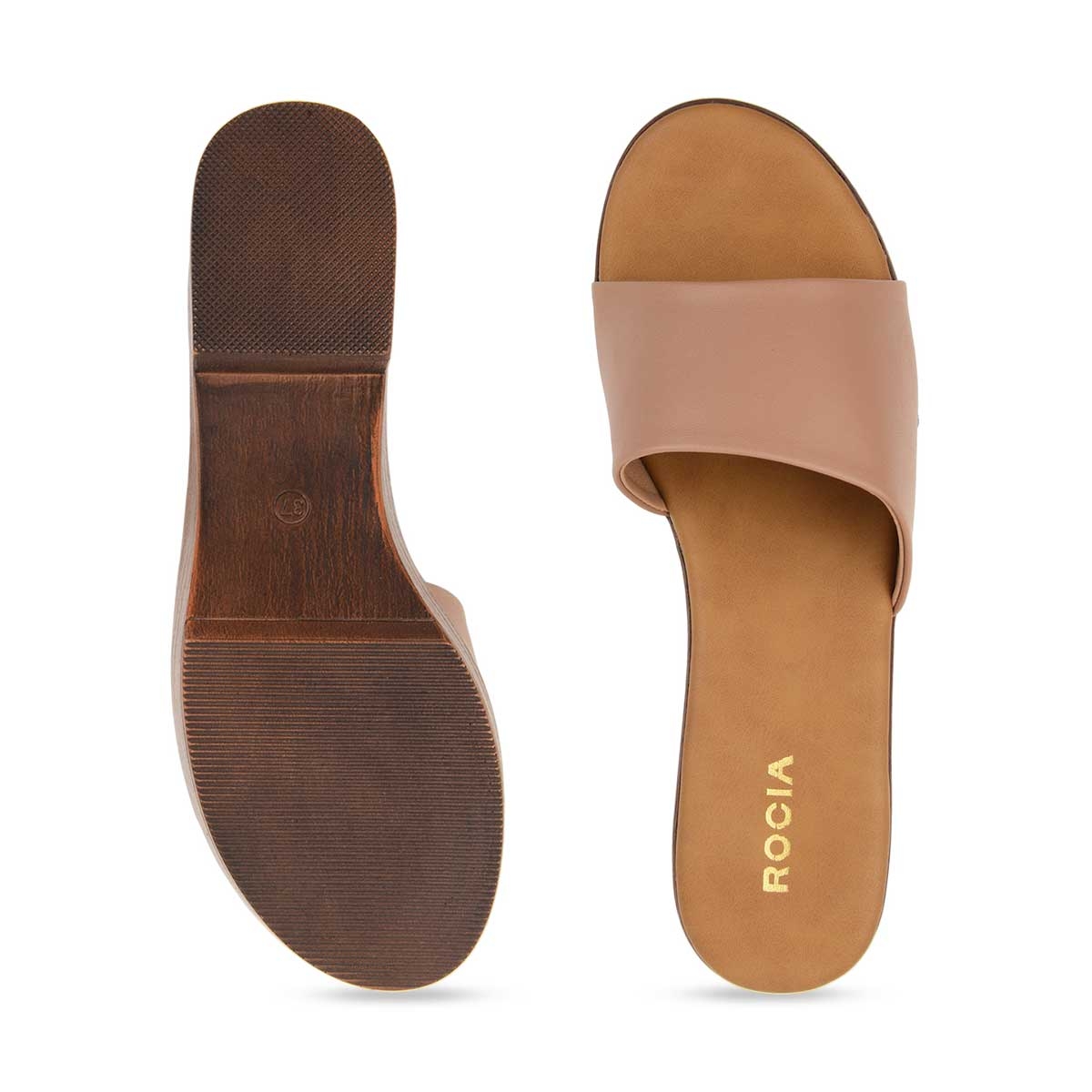 Rocia | Women Textured Block Heel Sandal 5