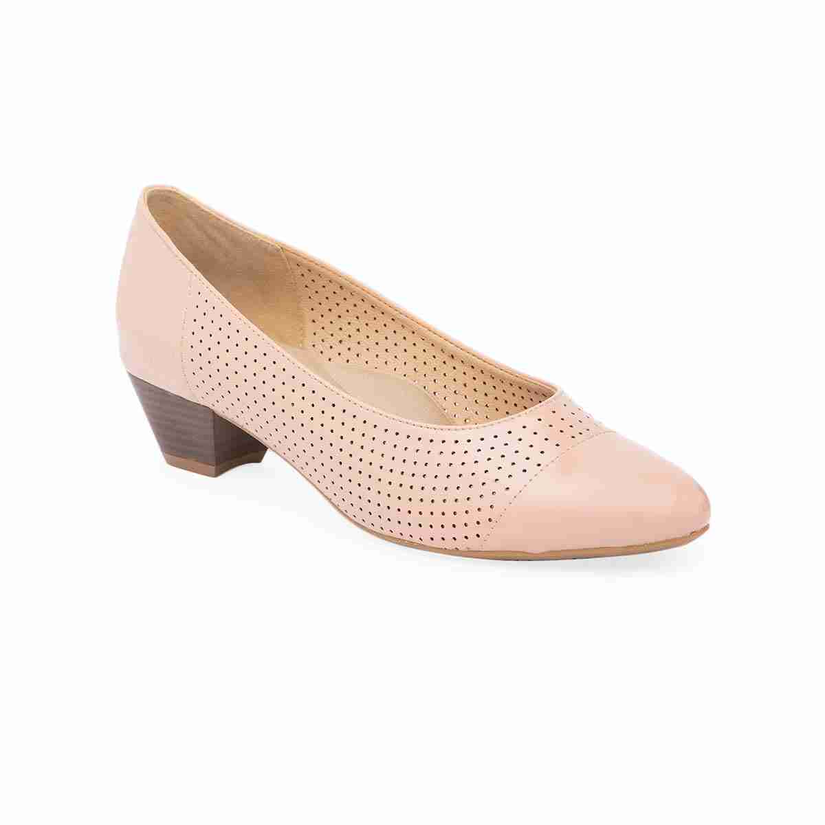 Womens Laser cut Patent Pumps