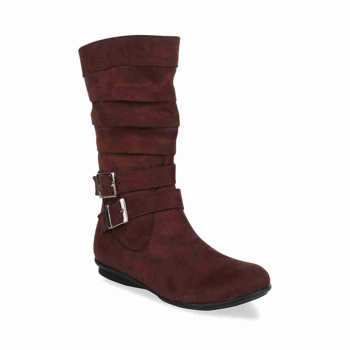 Women's Suede Flat Boots