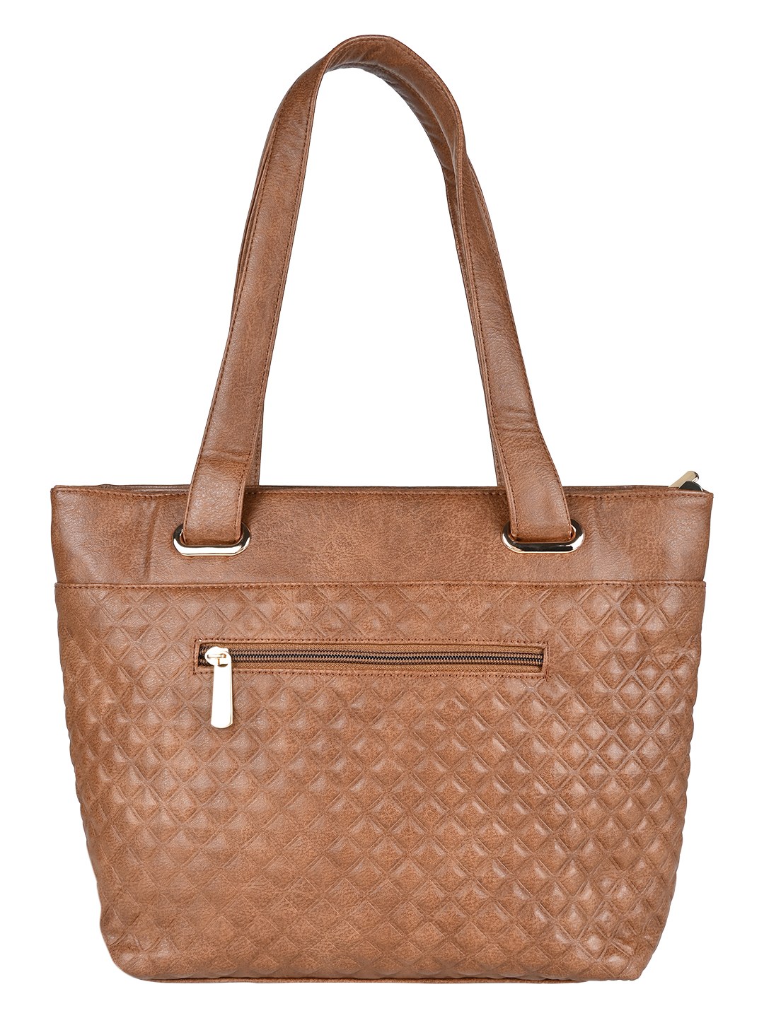 Rocia Tan Women Textured Big Shoulder Bag