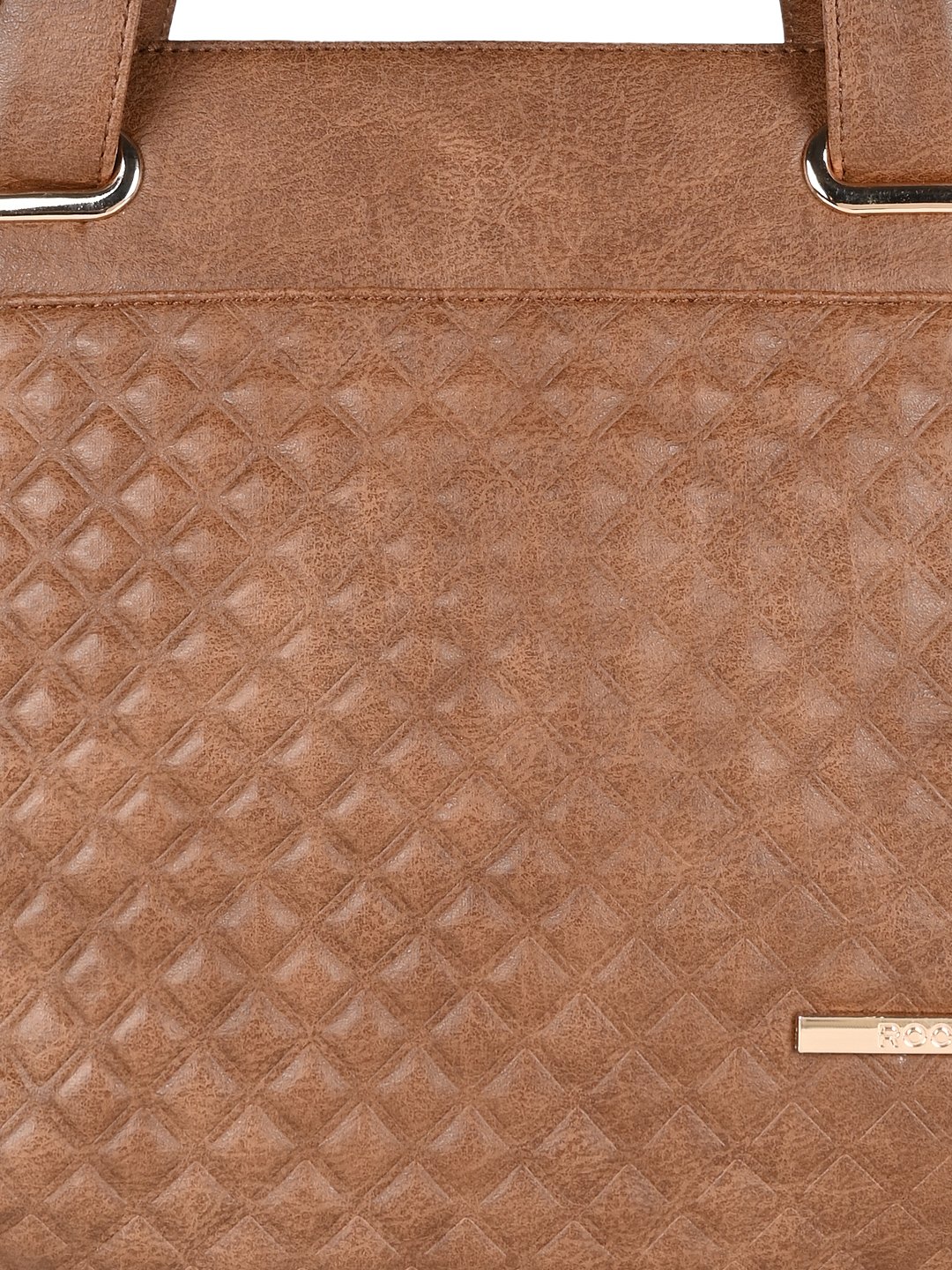 Rocia Tan Women Textured Big Shoulder Bag