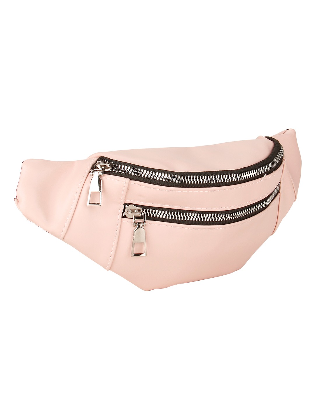 Rocia Pink Solid Fanny Pack