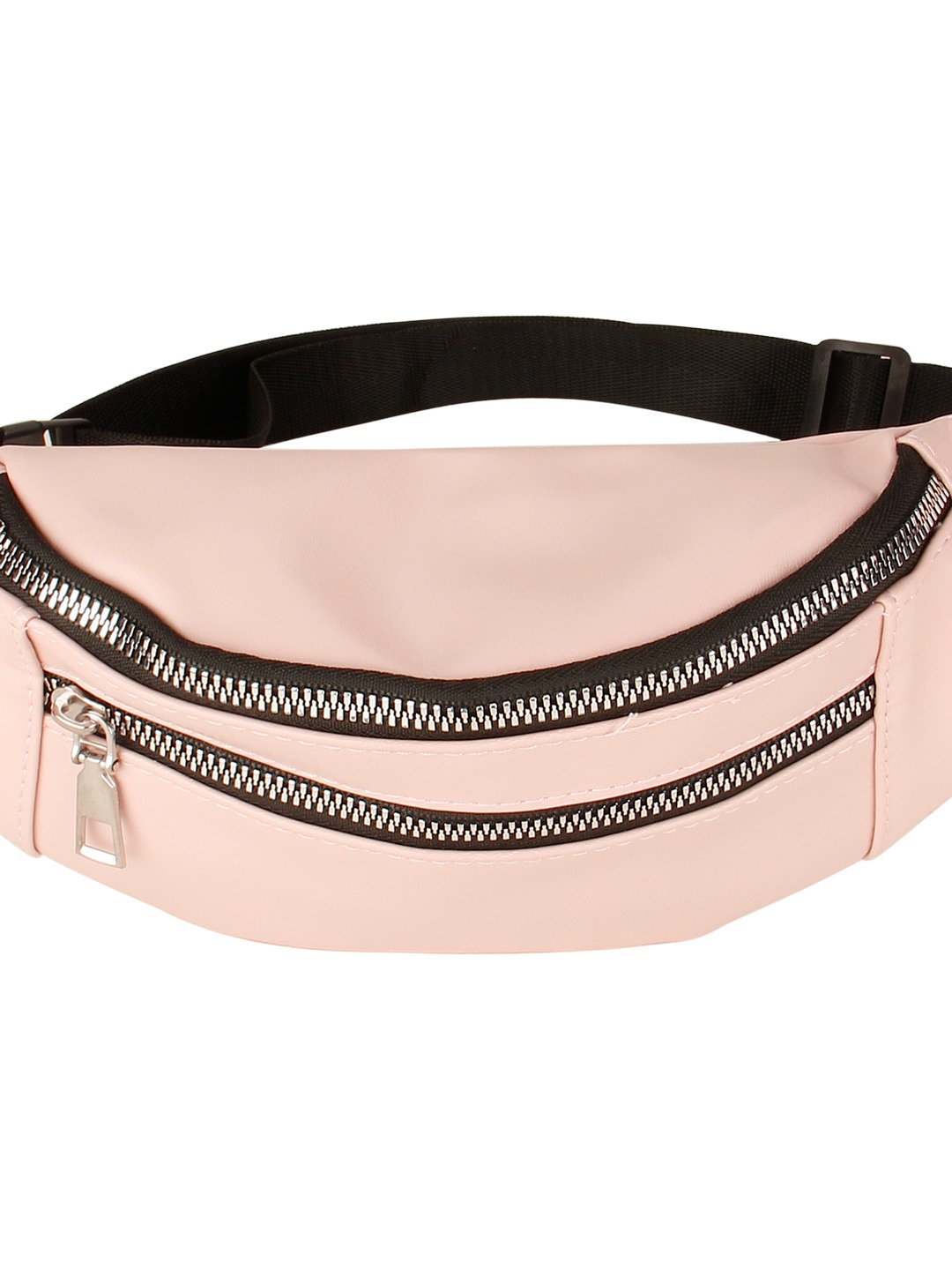Rocia Pink Solid Fanny Pack