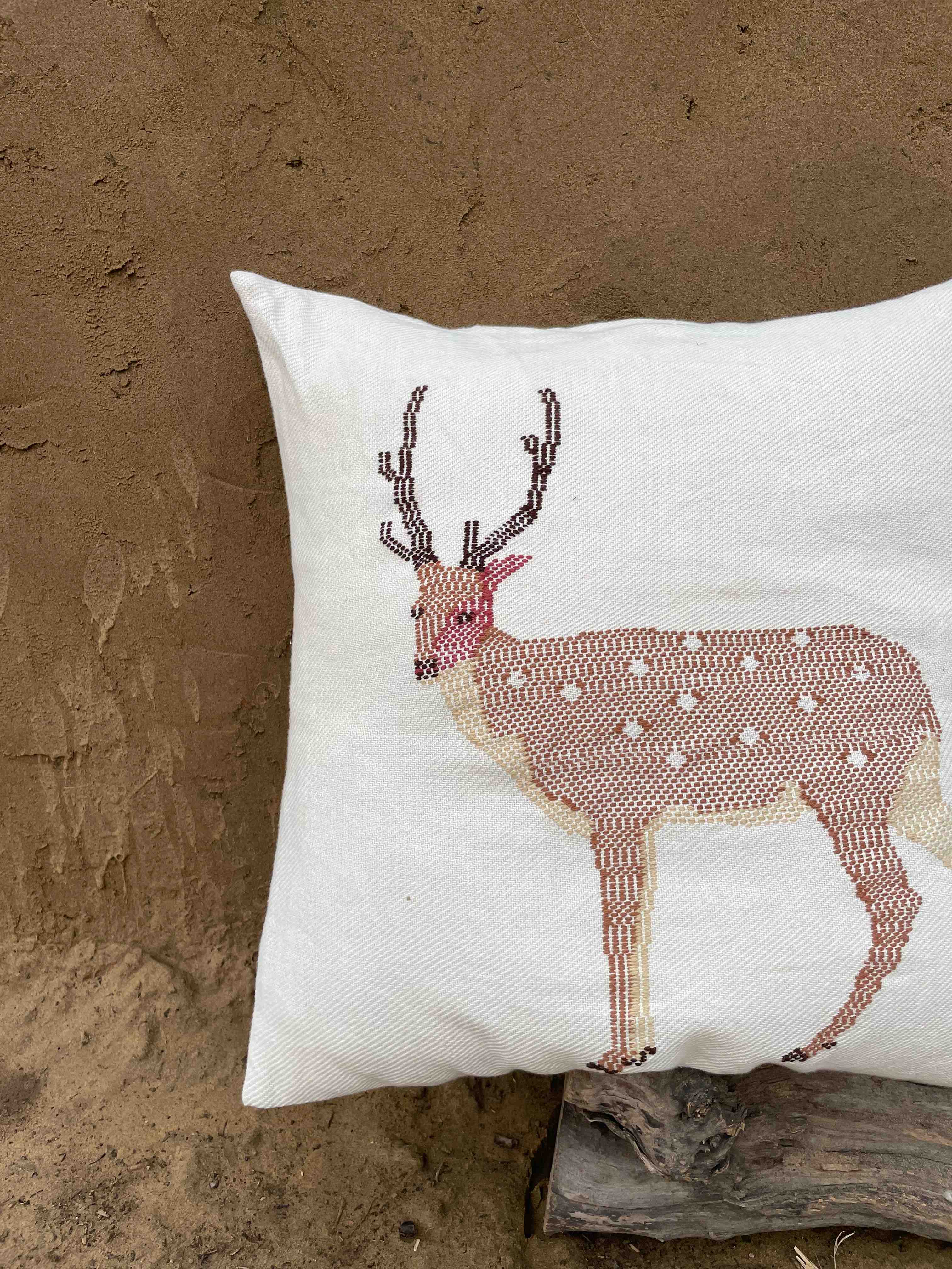 Chital Deer Cushion Cover