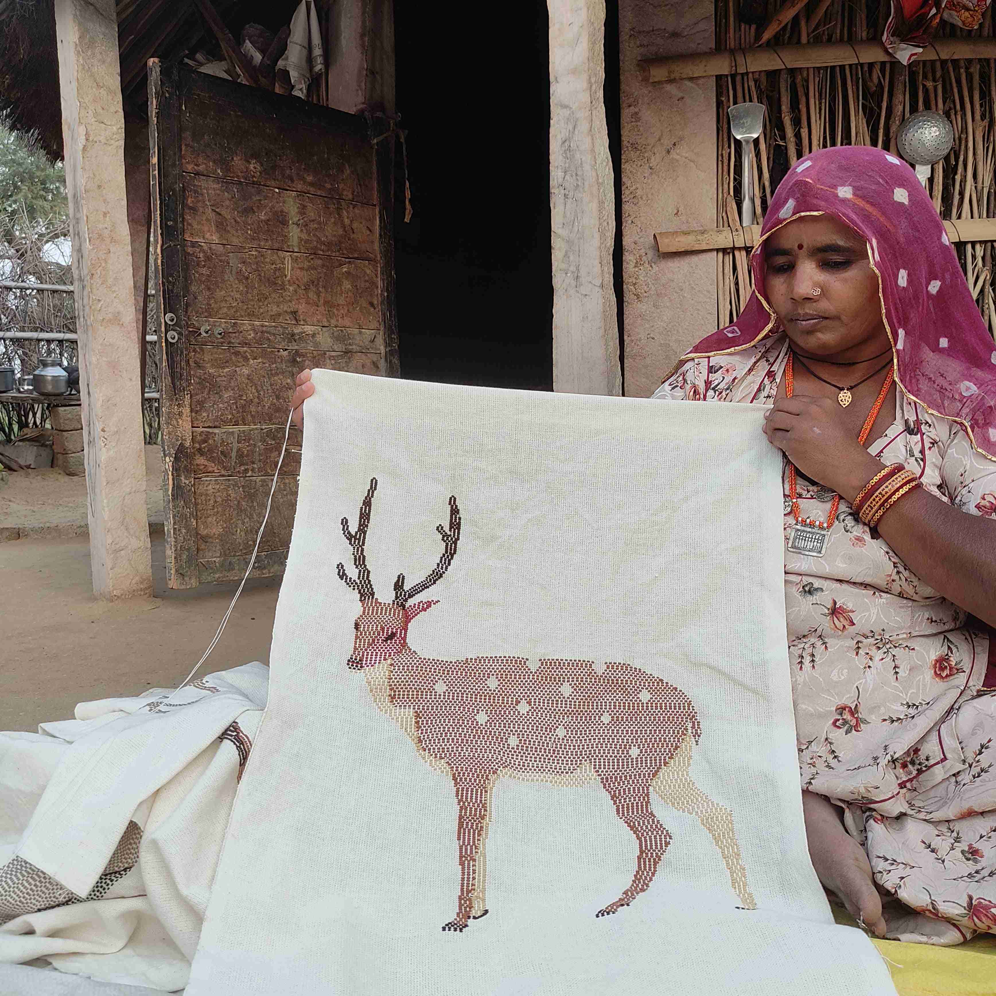 Chital Deer Wall Hanging