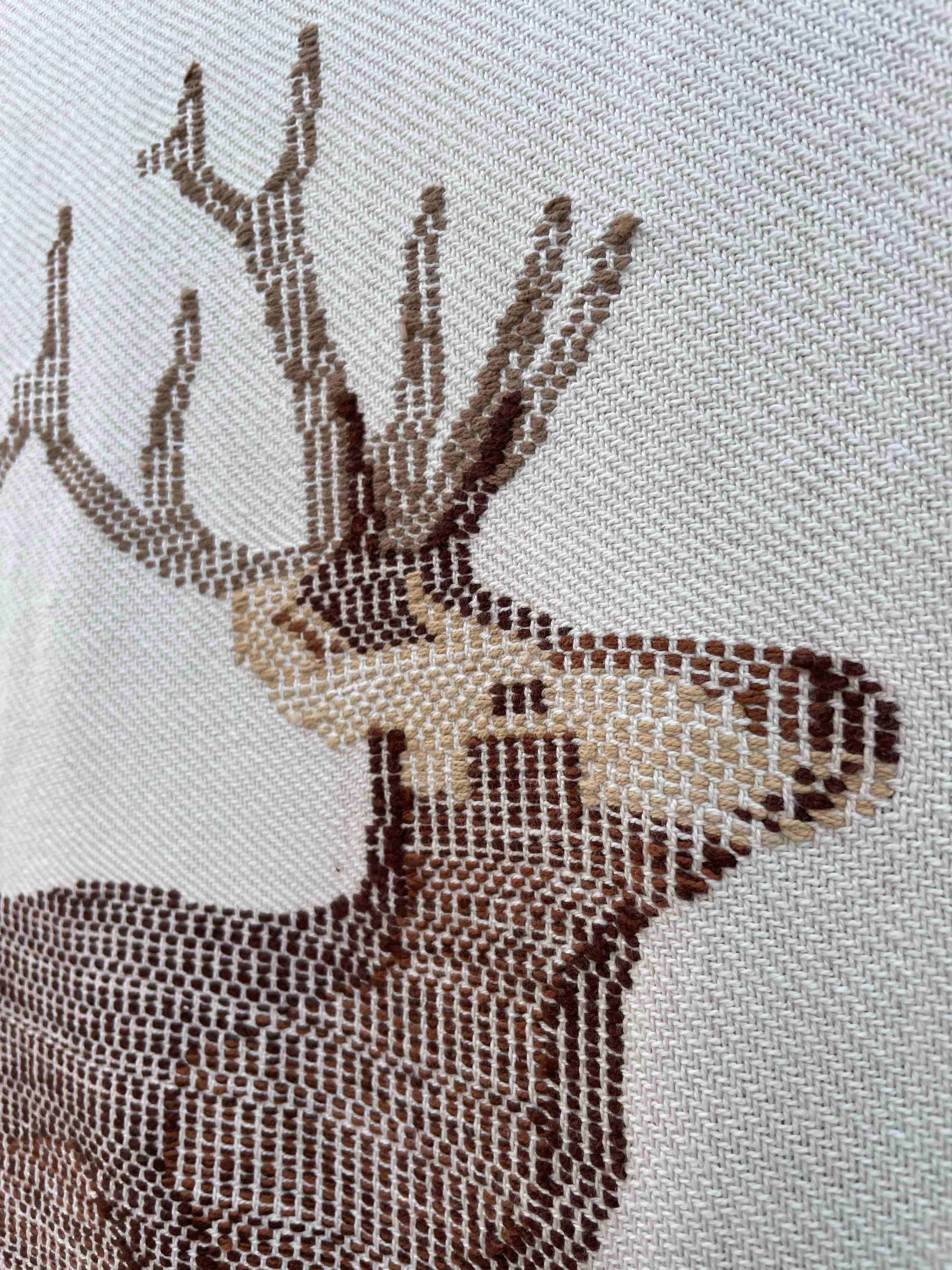 Kashmiri Stag Wall Hanging