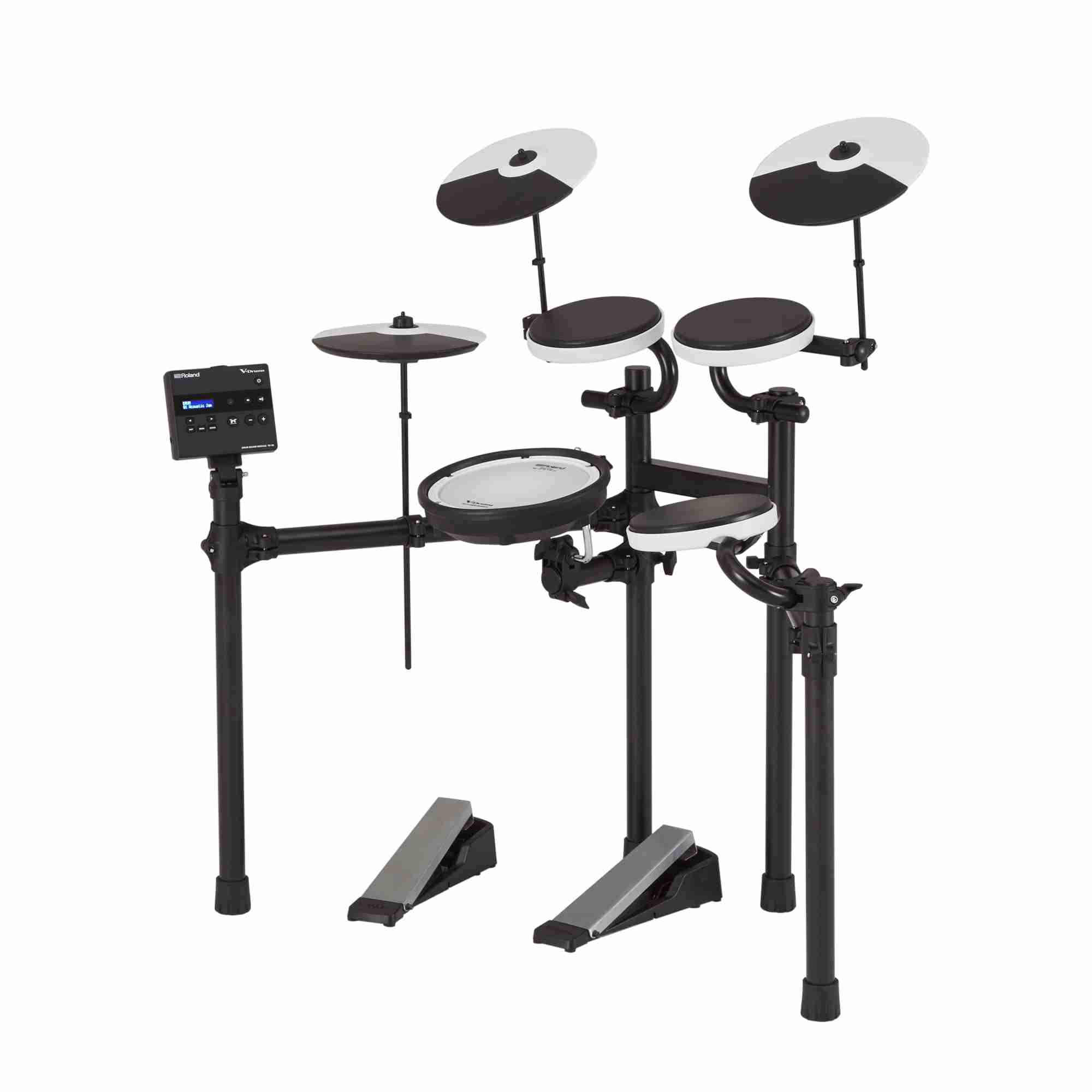 Roland V-Drums TD-02KV Electronic Drum Set with Mesh Snare Pad and USB