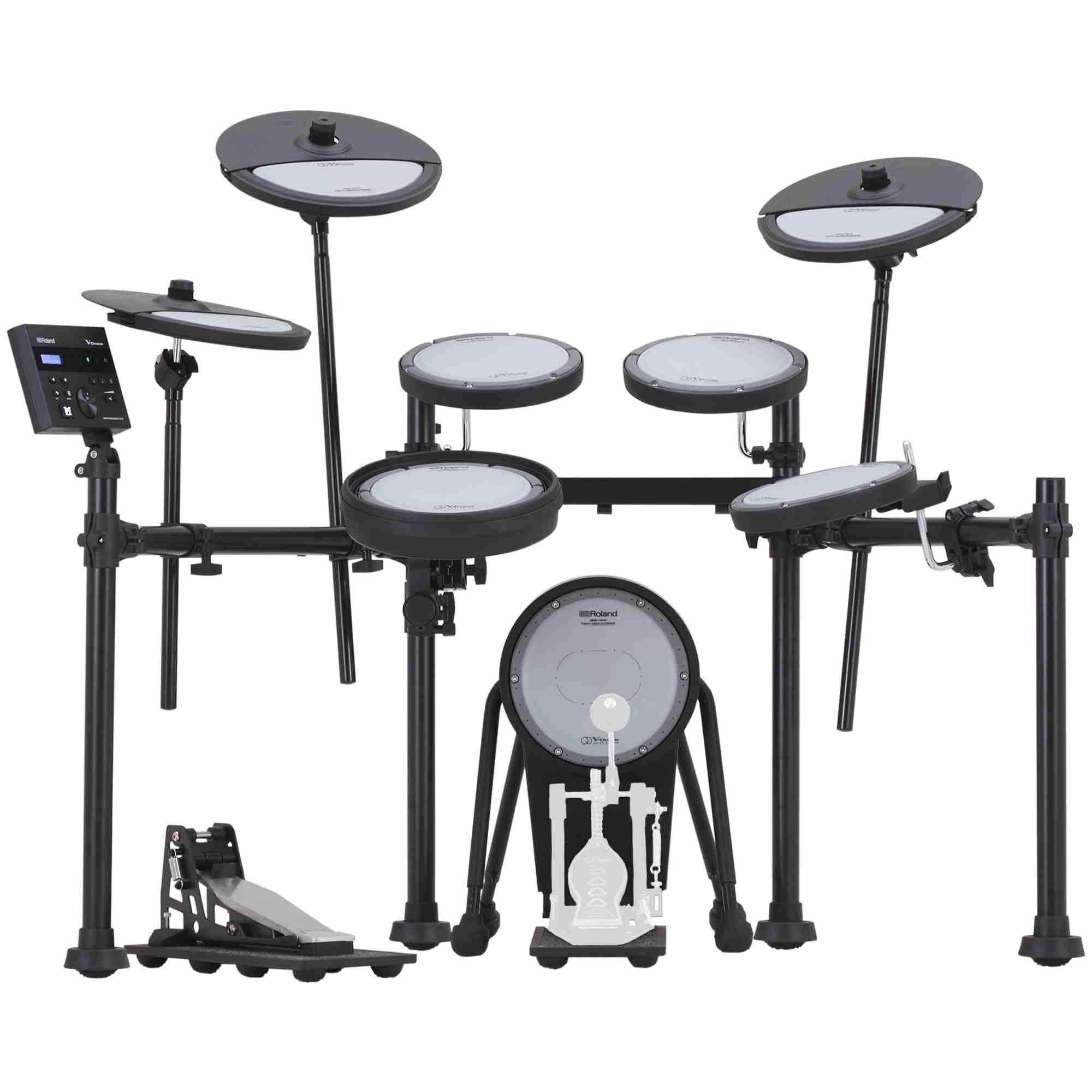Roland VQD106 V-Drums 5-Piece Electronic Drum Kit with Mesh Heads and TD-07 Module
