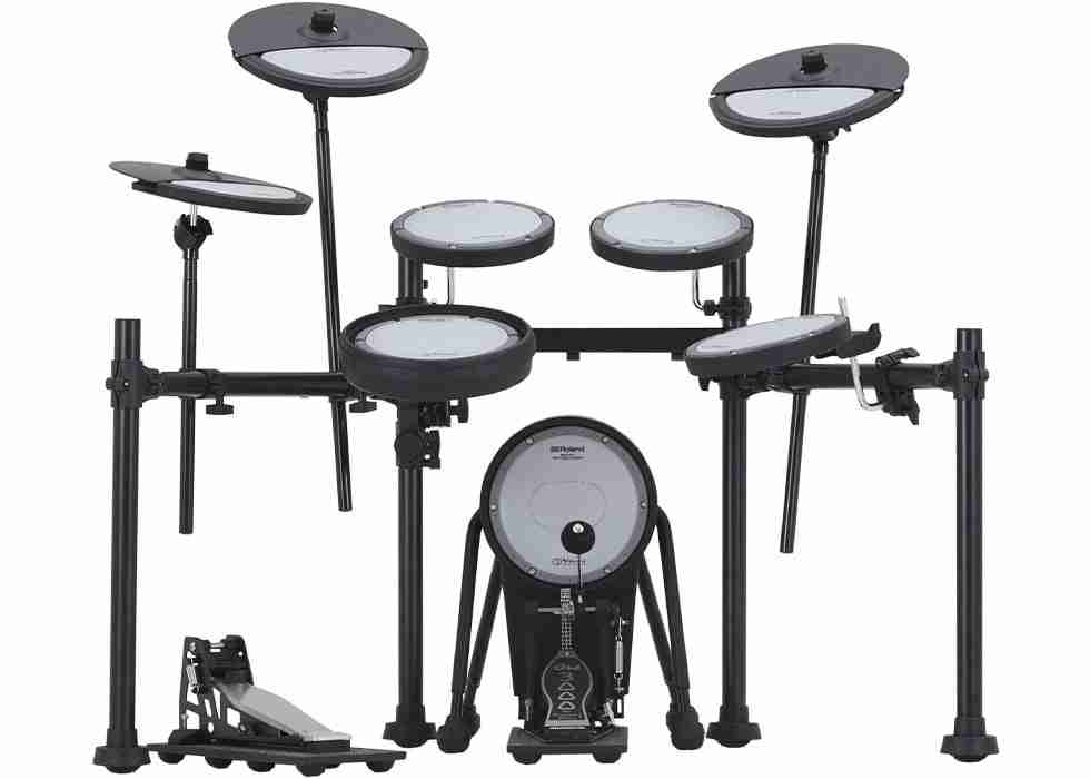 Roland VQD106 V-Drums 5-Piece Electronic Drum Kit with Mesh Heads and TD-07 Module 7