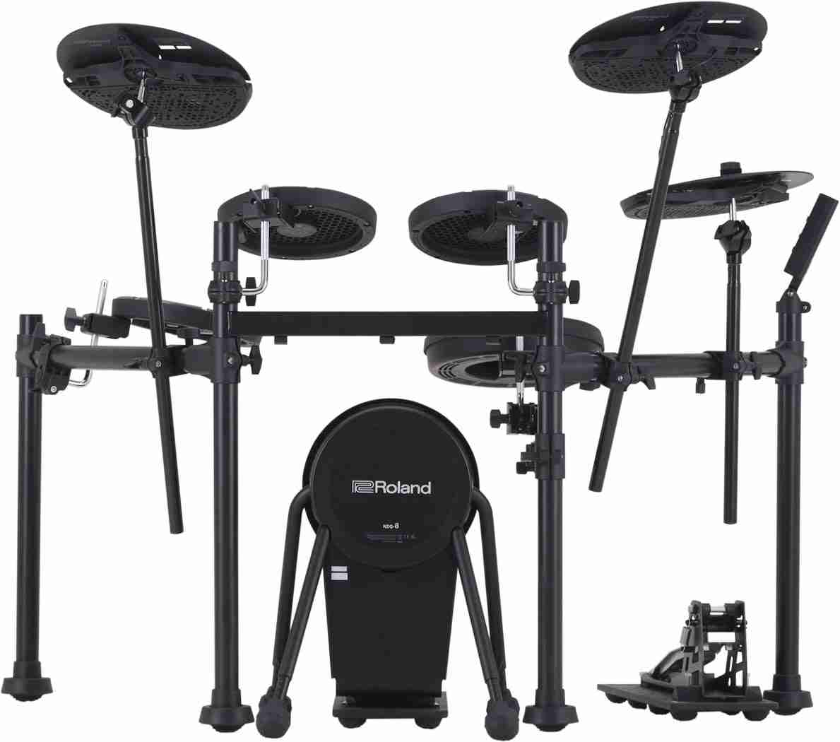 Roland VQD106 V-Drums 5-Piece Electronic Drum Kit with Mesh Heads and TD-07 Module 9