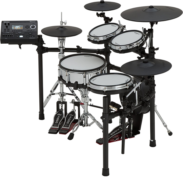 Roland TD-516 V-Drums Electronic Drum Set with MDS-STD3 Stand and KD-12 Kick 1