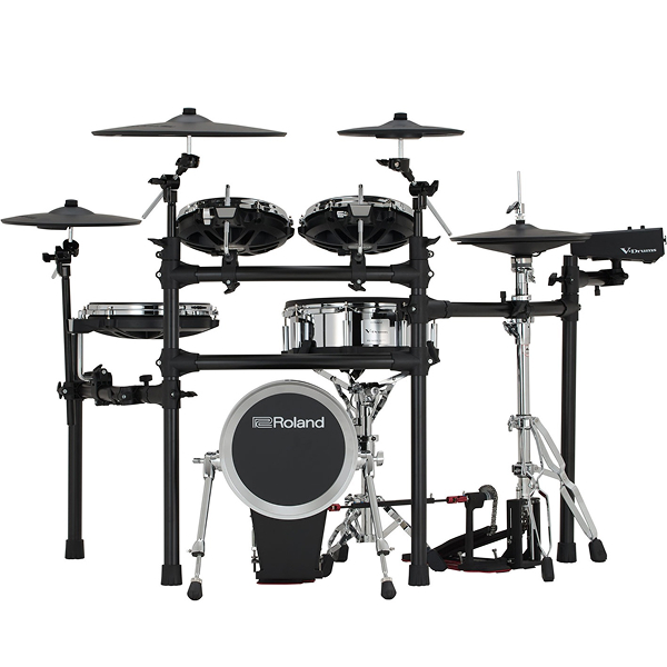 Roland TD-516 V-Drums Electronic Drum Set with MDS-STD3 Stand and KD-12 Kick 4