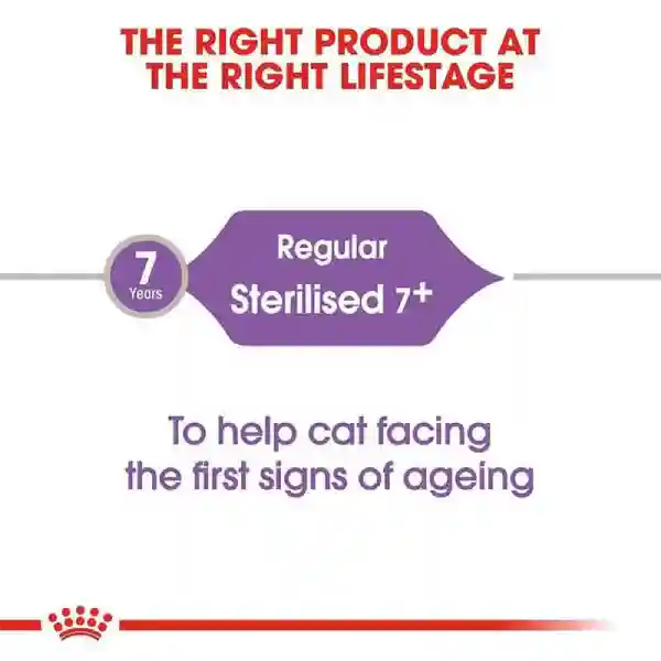 Royal Canin Sterilised 7+ Dry Cat Food - 1.5 kg